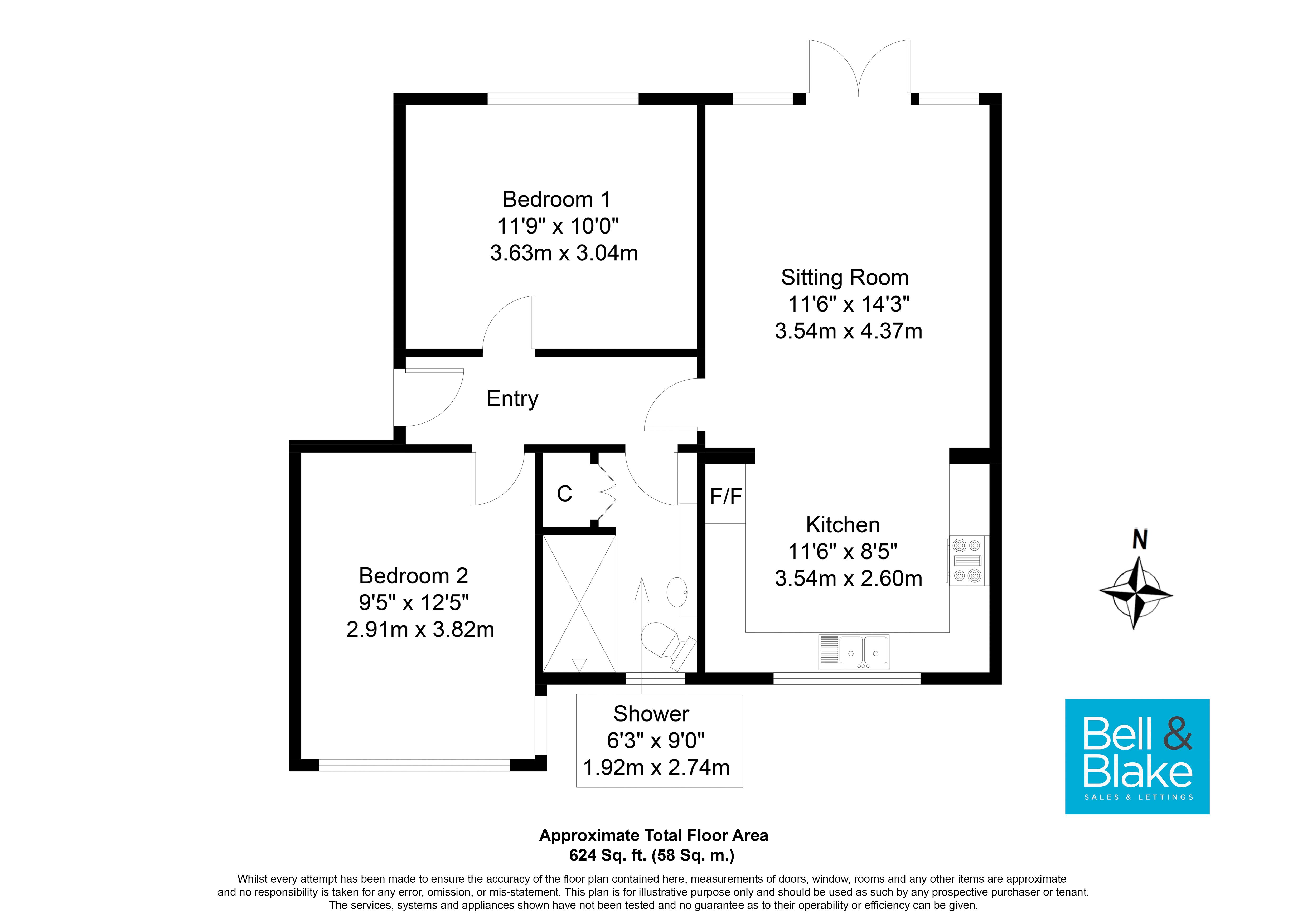 10 Regnum Court, North Walls, Chichester floorplan