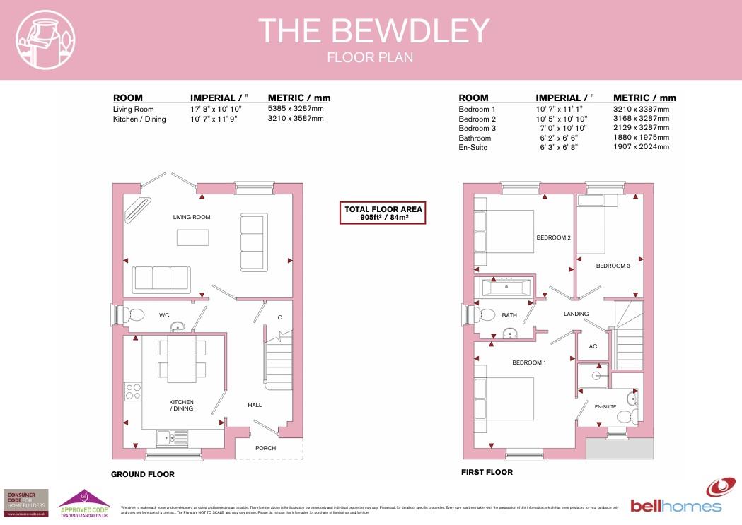 Plot 35, Old Dairy Way, Lydney floorplan