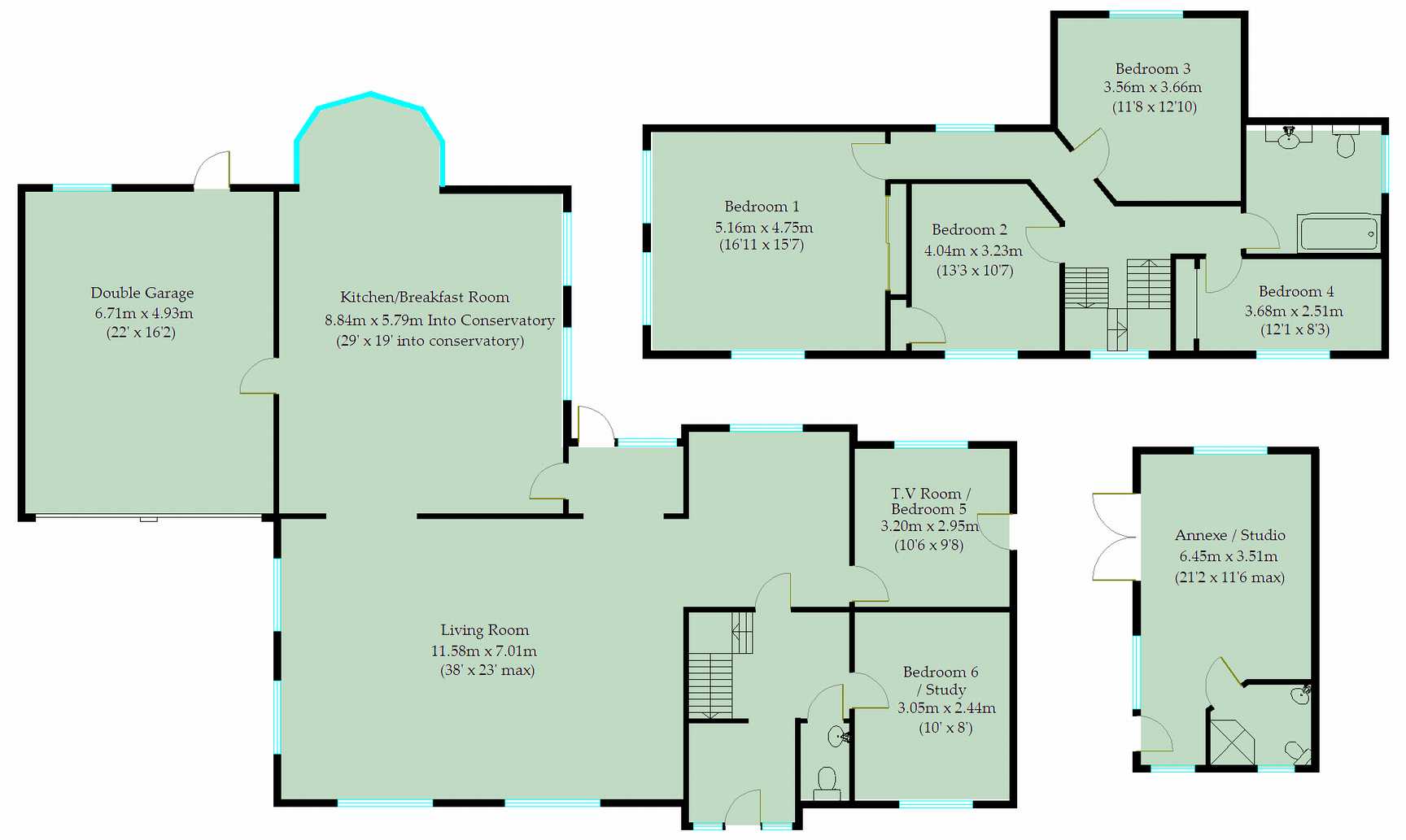 4 Bedrooms Detached house for sale in Mayfair, Tiverton EX16