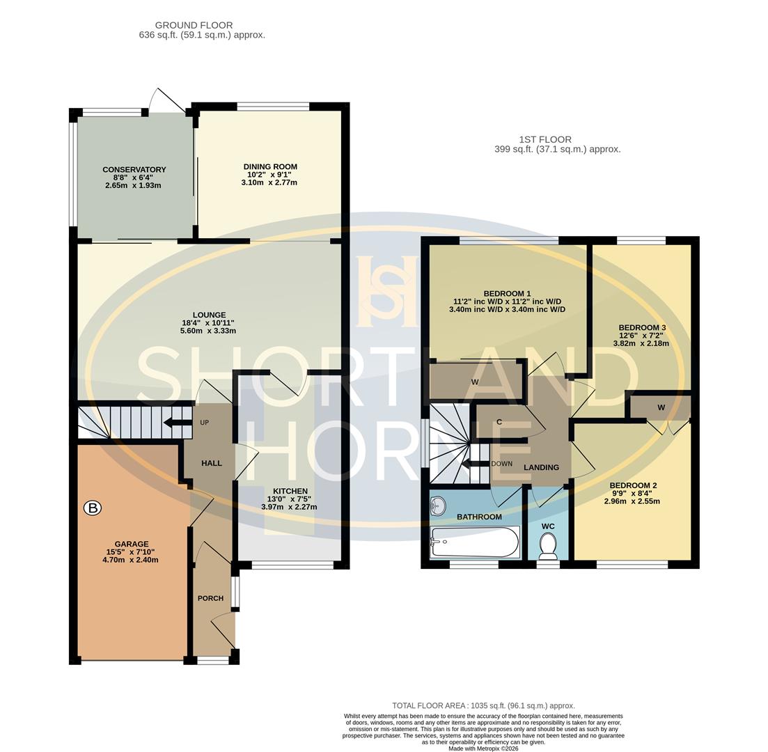 Wimborne Drive, Coventry floorplan
