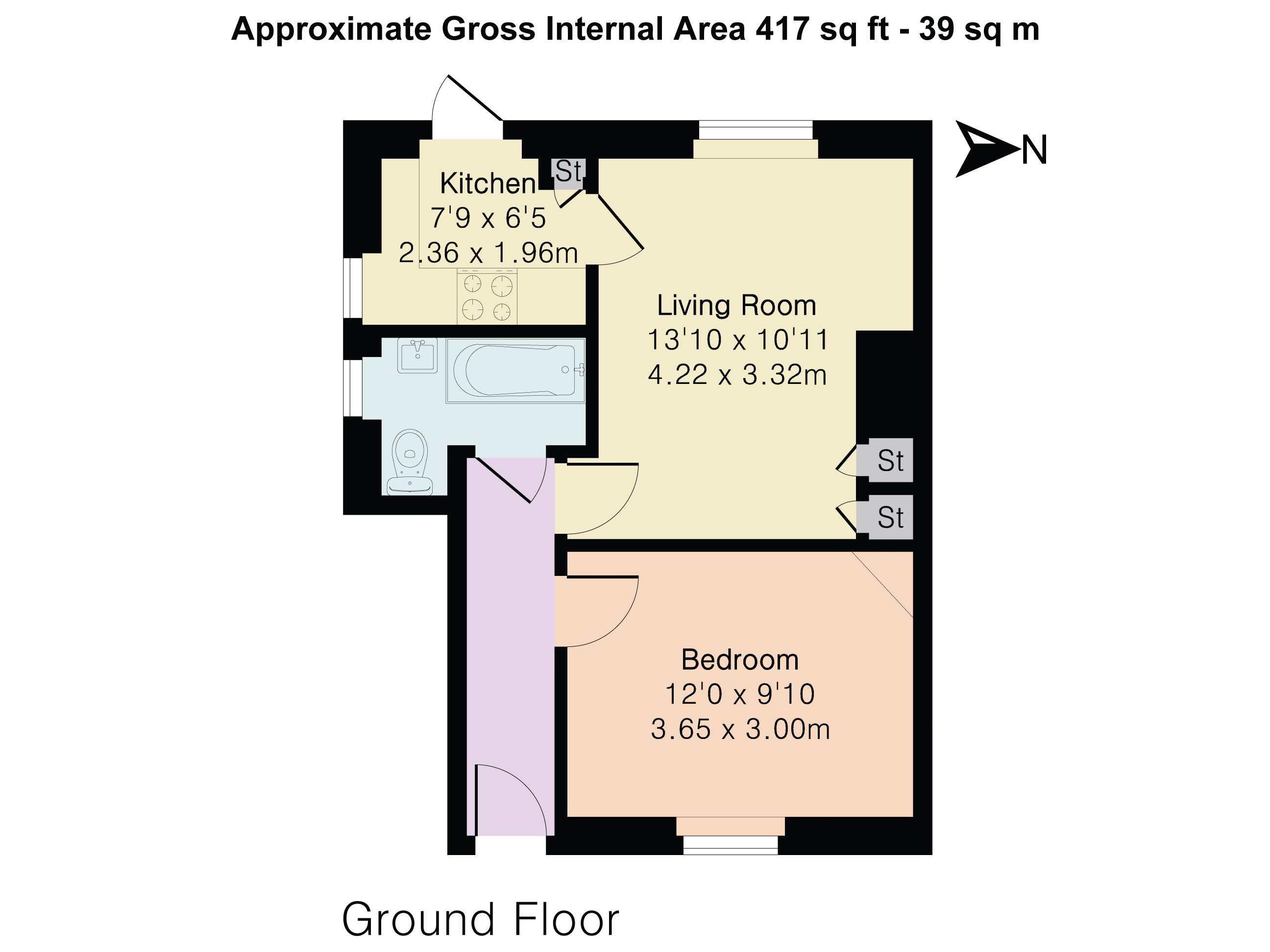 59, Southover, Bromley floorplan