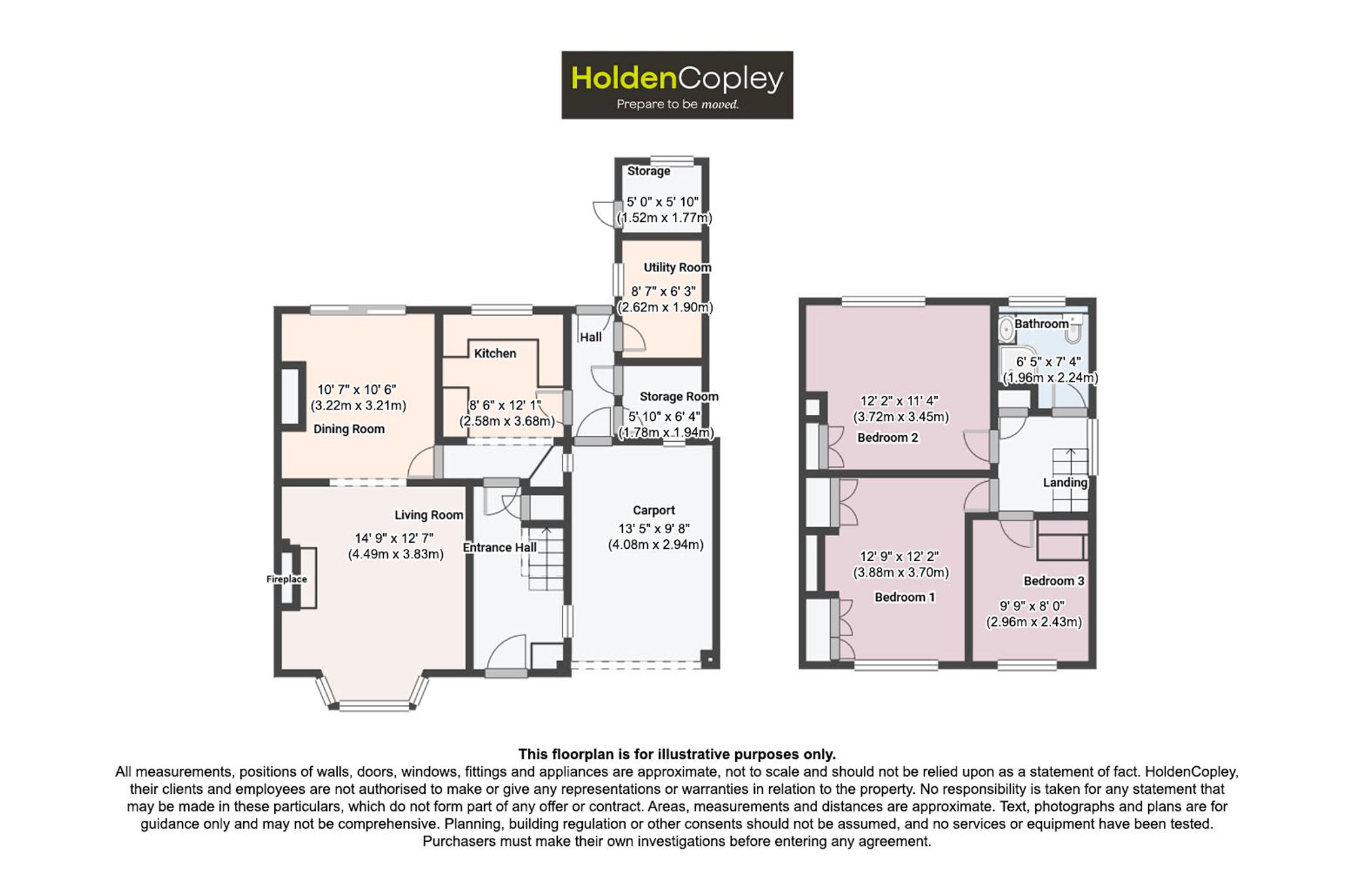 6 Robin Hood Drive, Nottingham floorplan