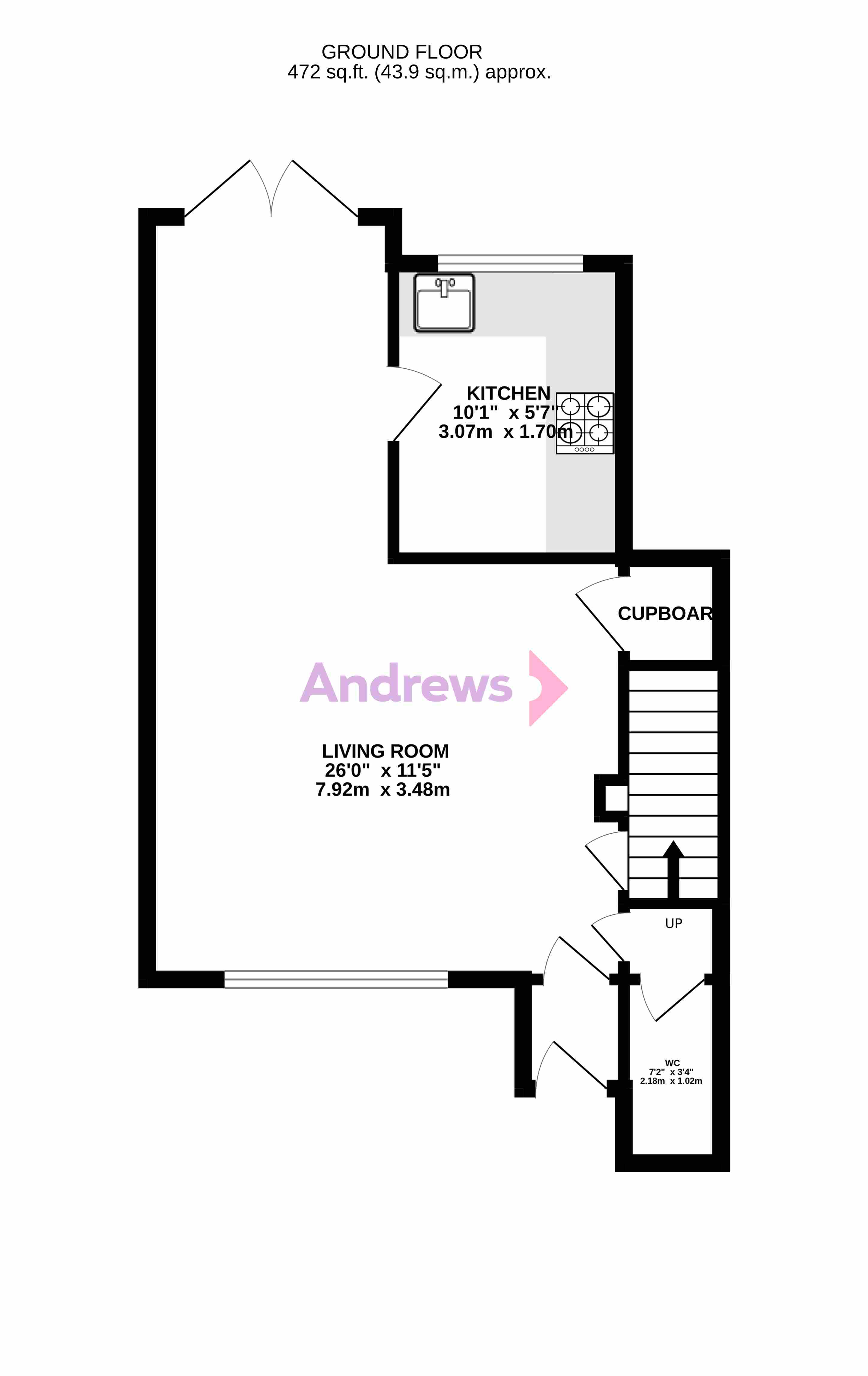 244, Carshalton Road, Sutton floorplan
