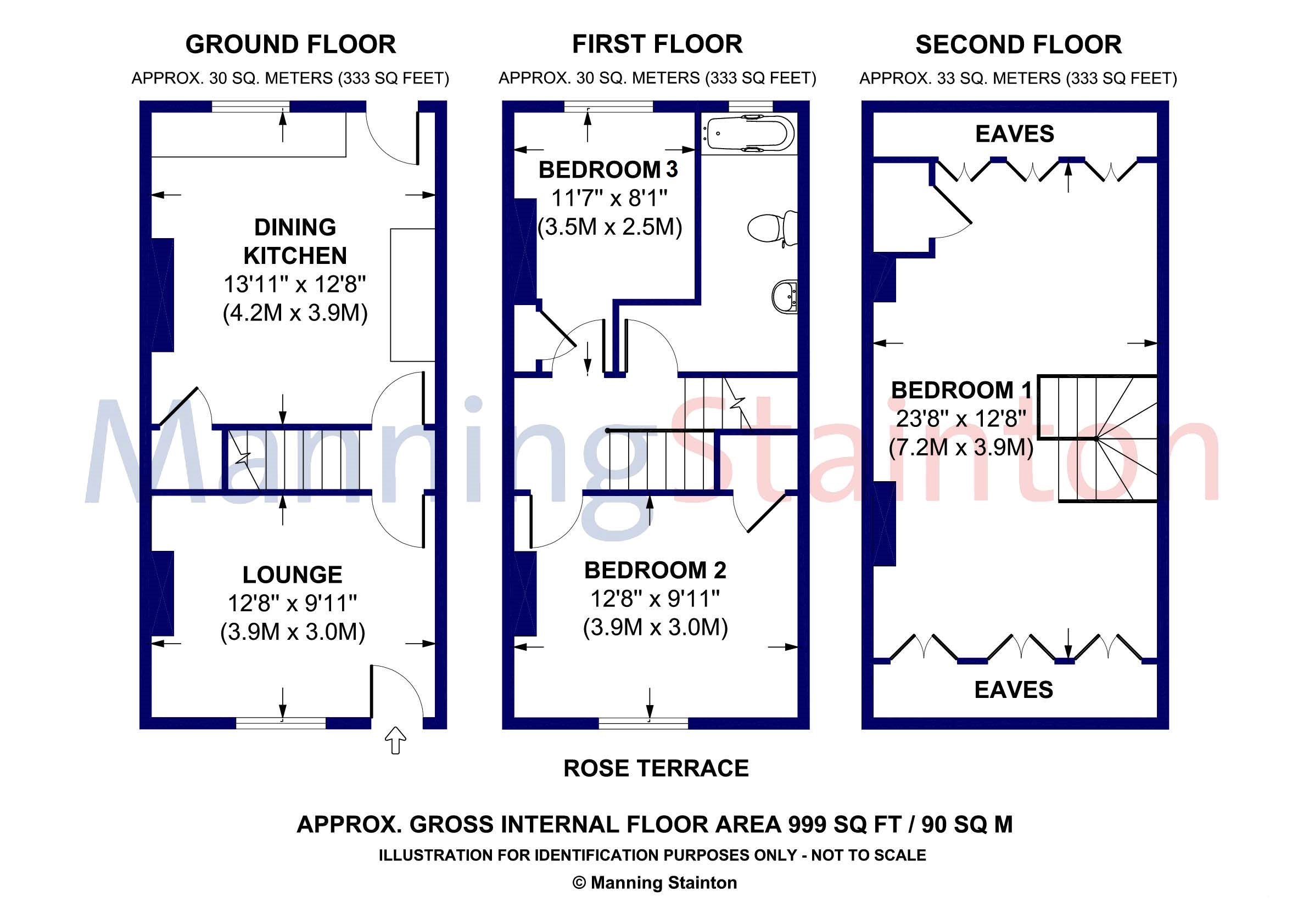 41, Rose Terrace, Leeds floorplan