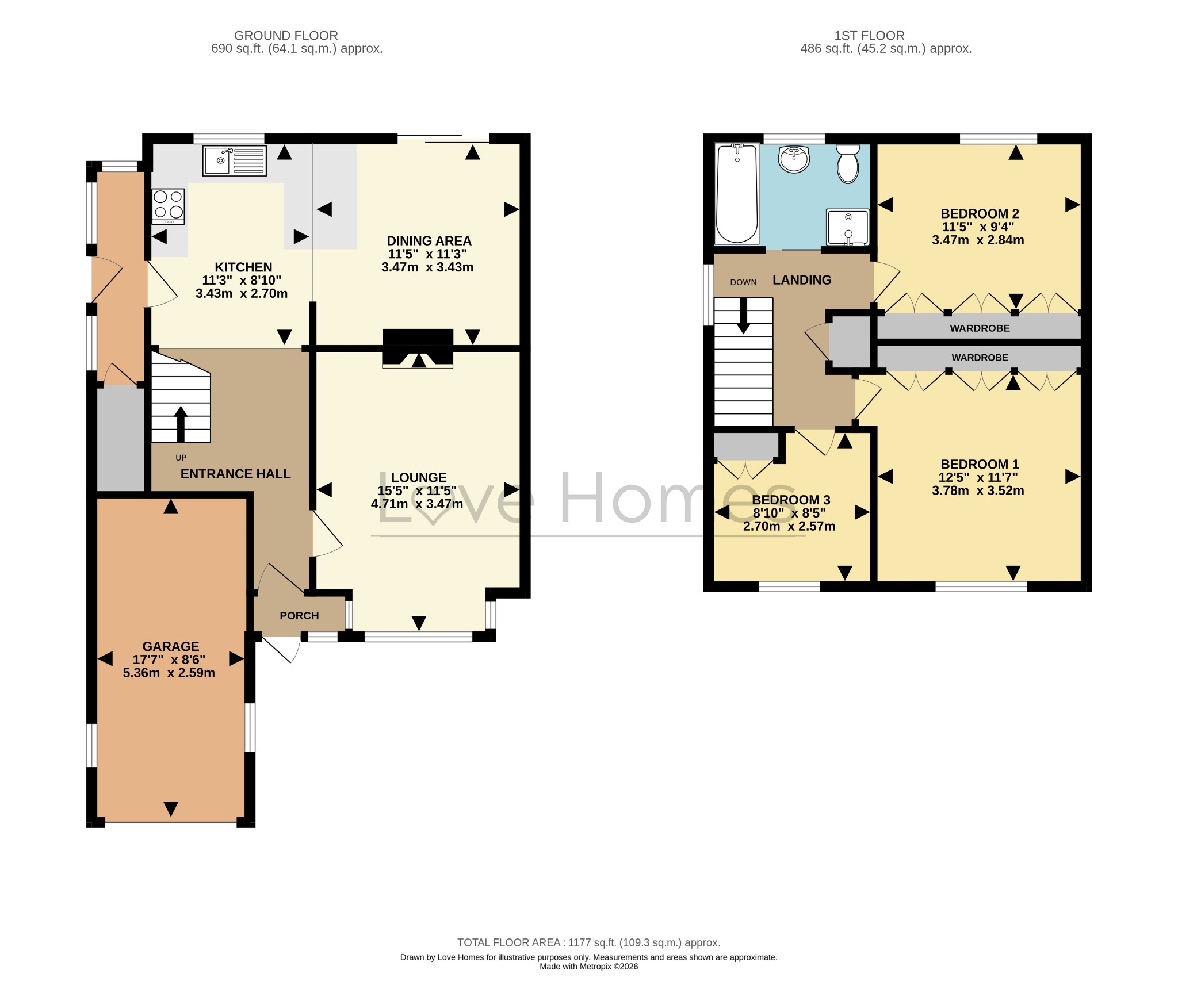 30, Beancroft Road, Bedford floorplan