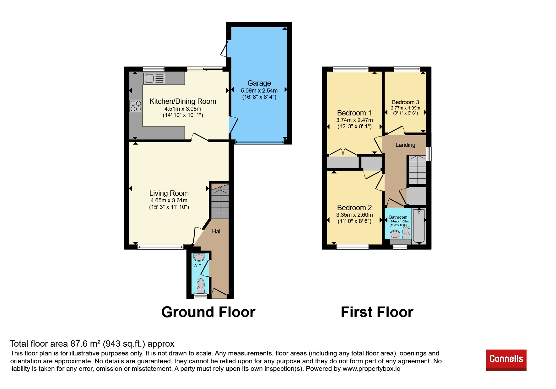 5, Campion Place, Bicester floorplan