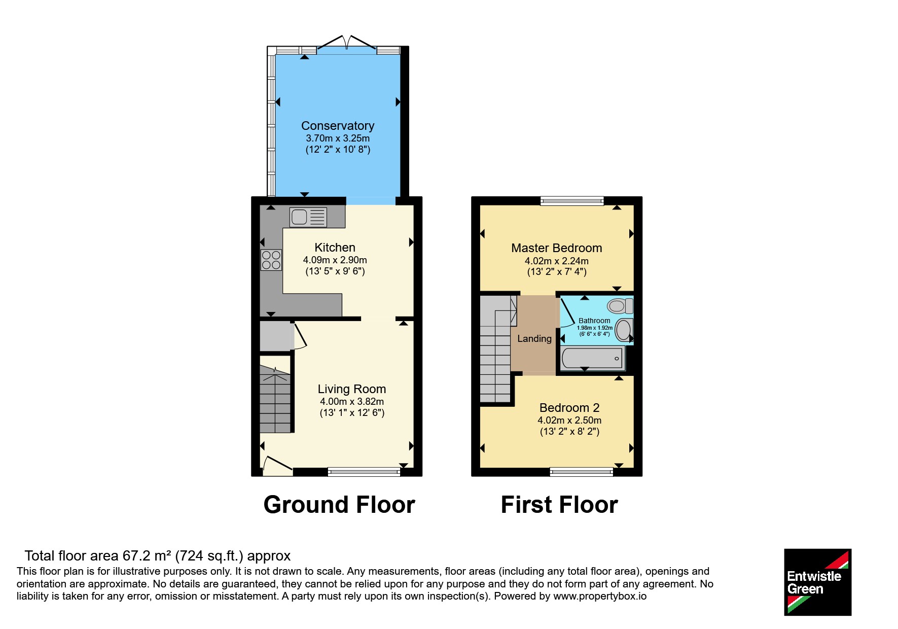 145, Highfield Drive, Lancashire floorplan