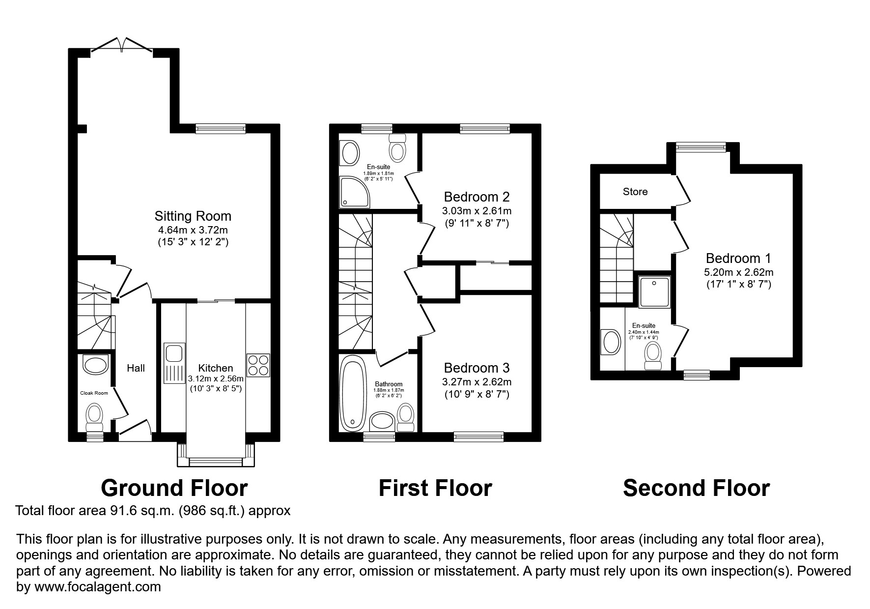 7, Burford Hill Mews, Oxfordshire floorplan