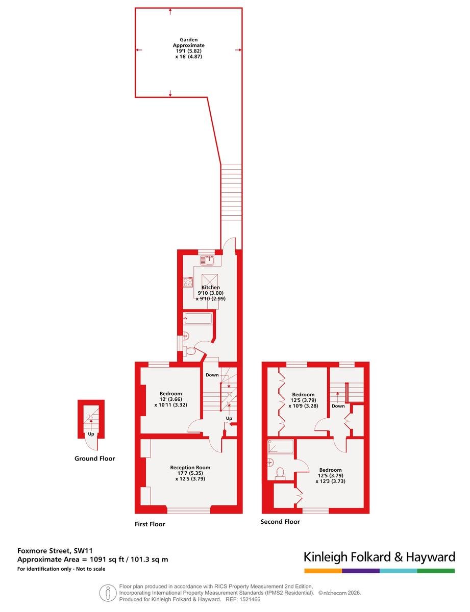 2, Foxmore Street, London floorplan