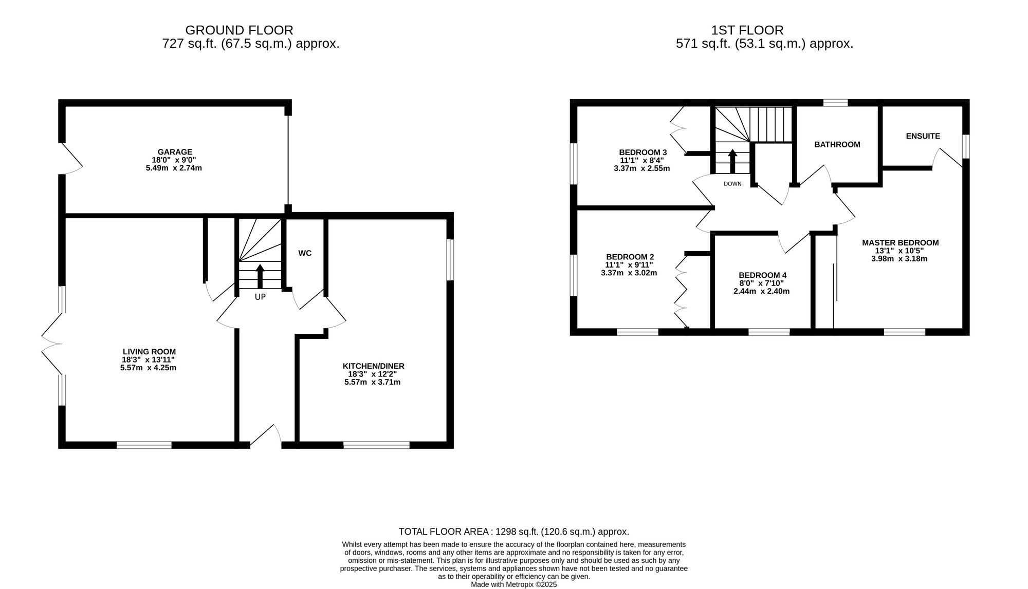 30 Hazel Way, Nantwich floorplan