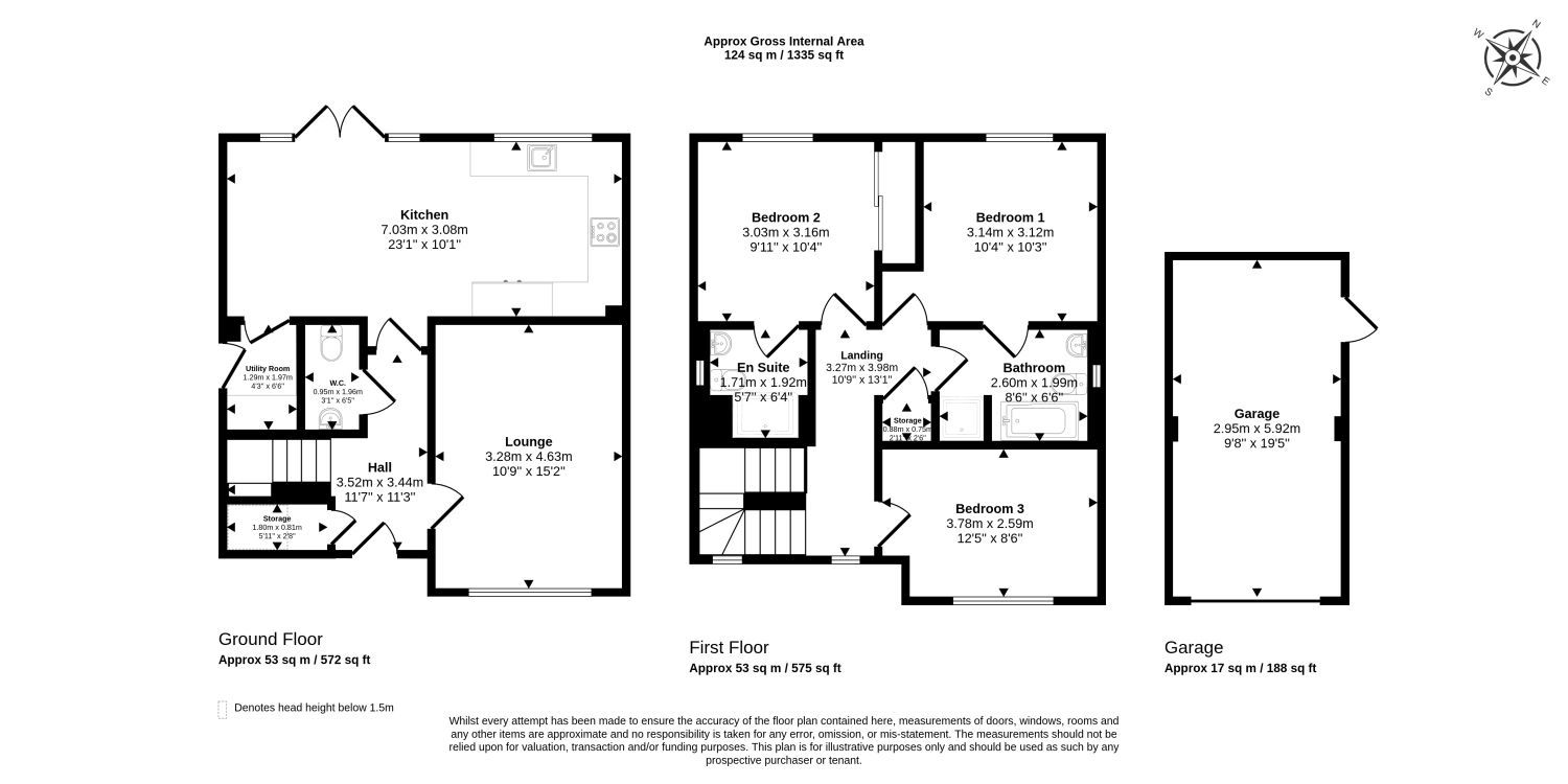 4, Turnpike Way, Derbyshire floorplan