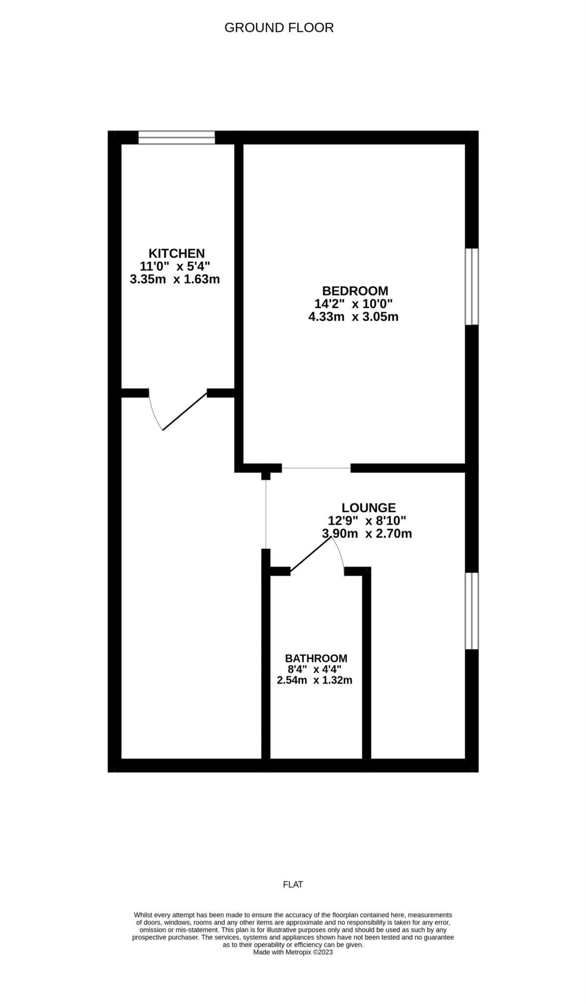 Flat 3, Ailsa Road, Westcliff On Sea floorplan