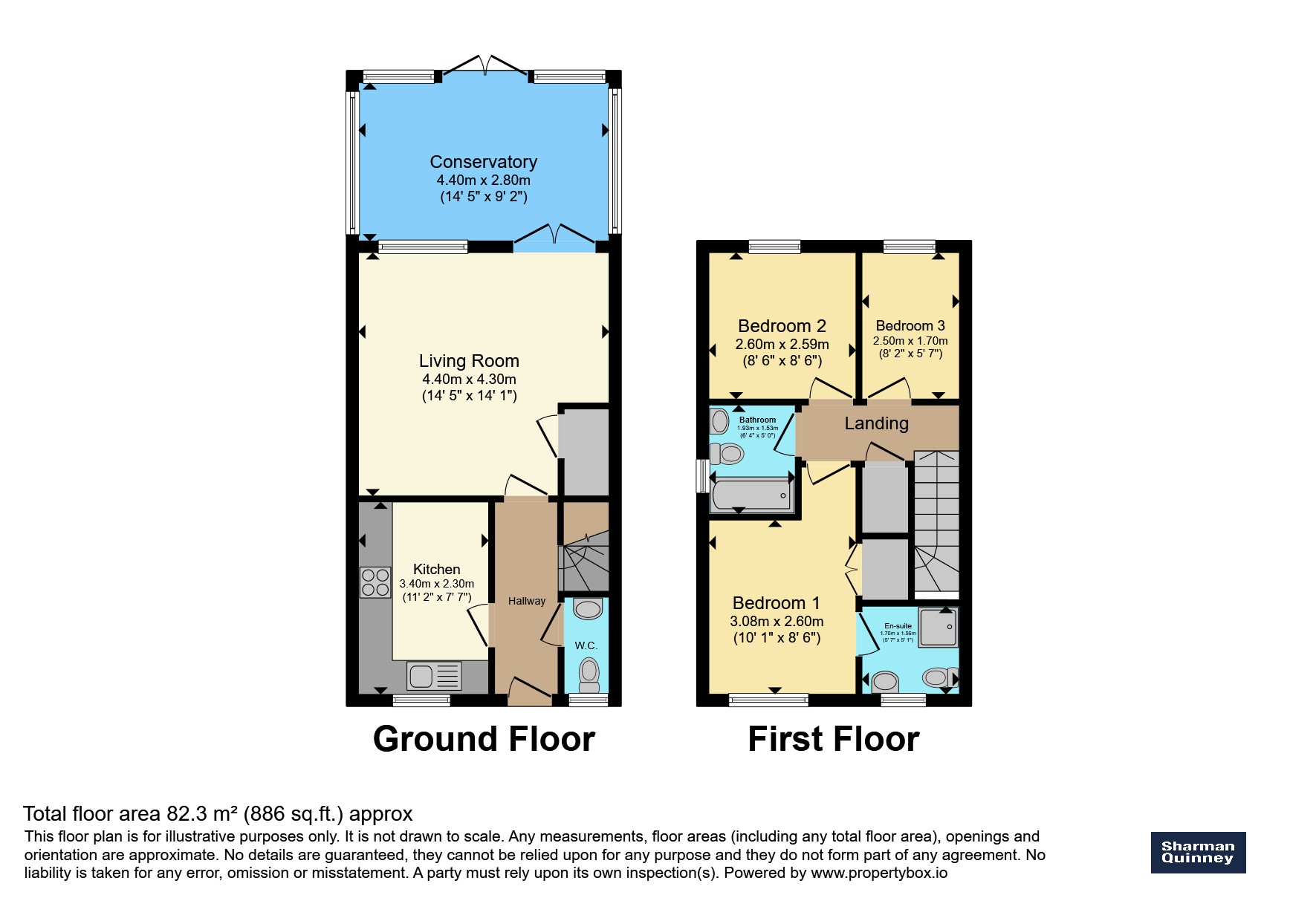 42, Buckthorn Road, Peterborough floorplan