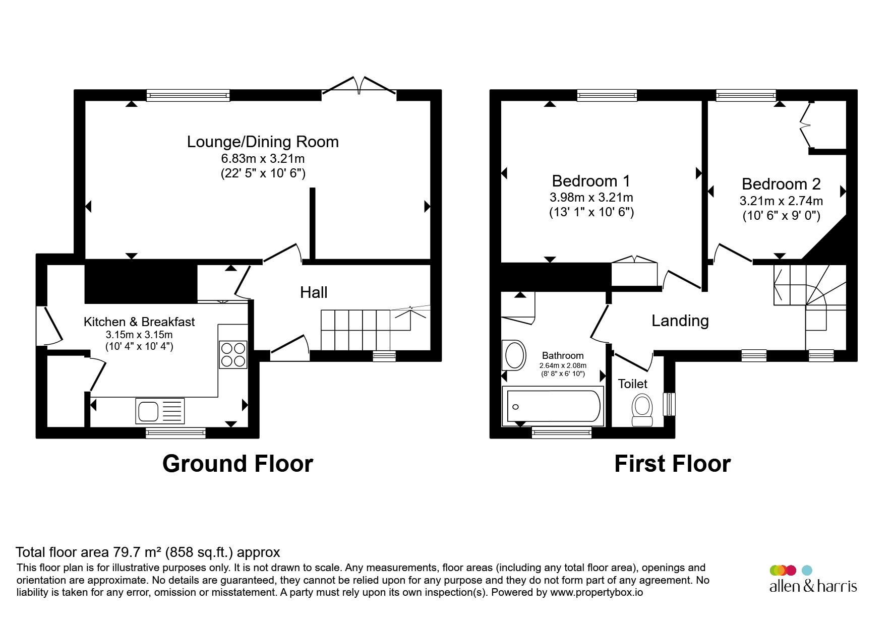 8, Hayes Road, Penarth floorplan
