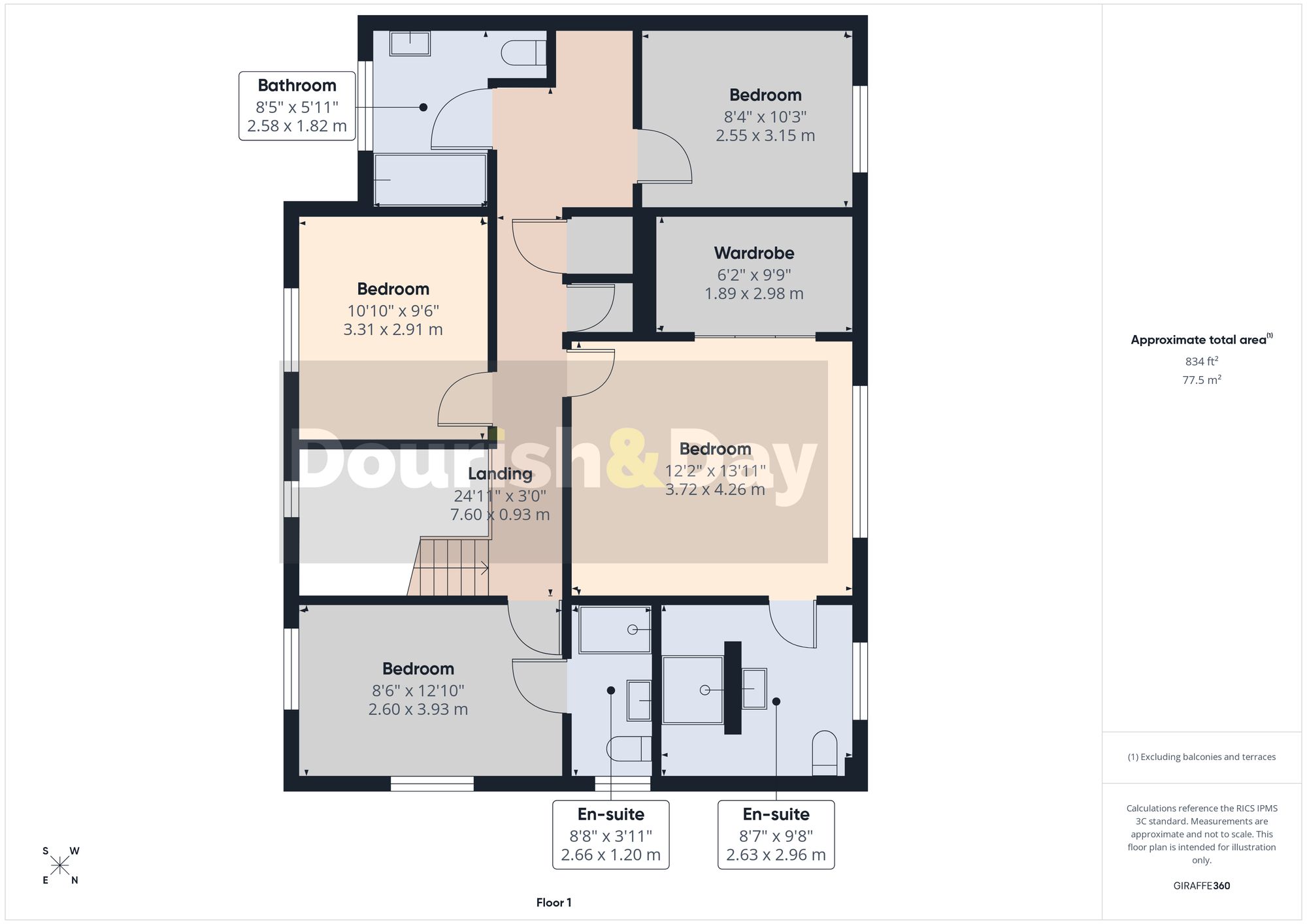 17 Meadow Ridge, Stafford floorplan