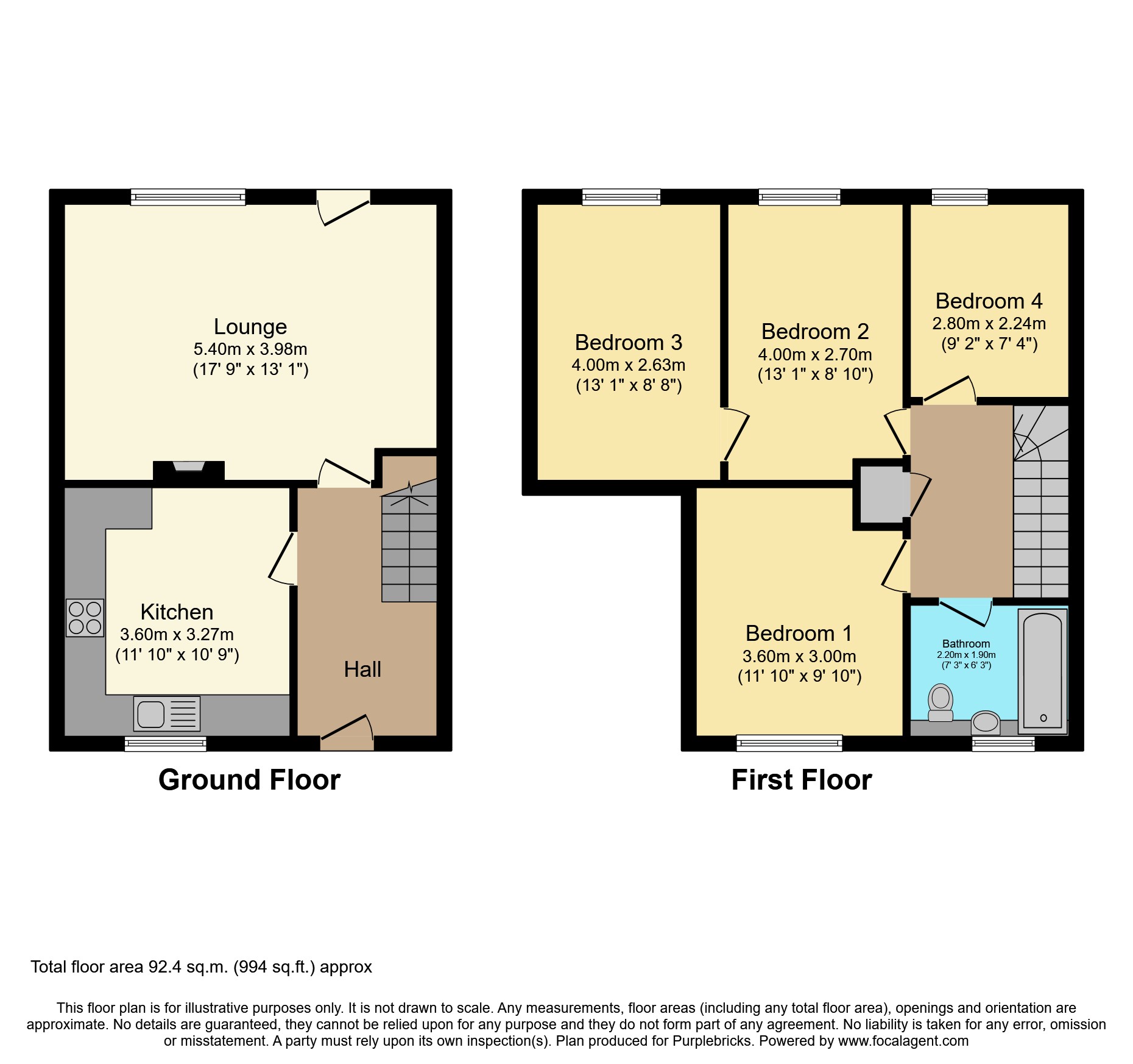 Fambridge Road, Maldon CM9, 4 bedroom terraced house for sale