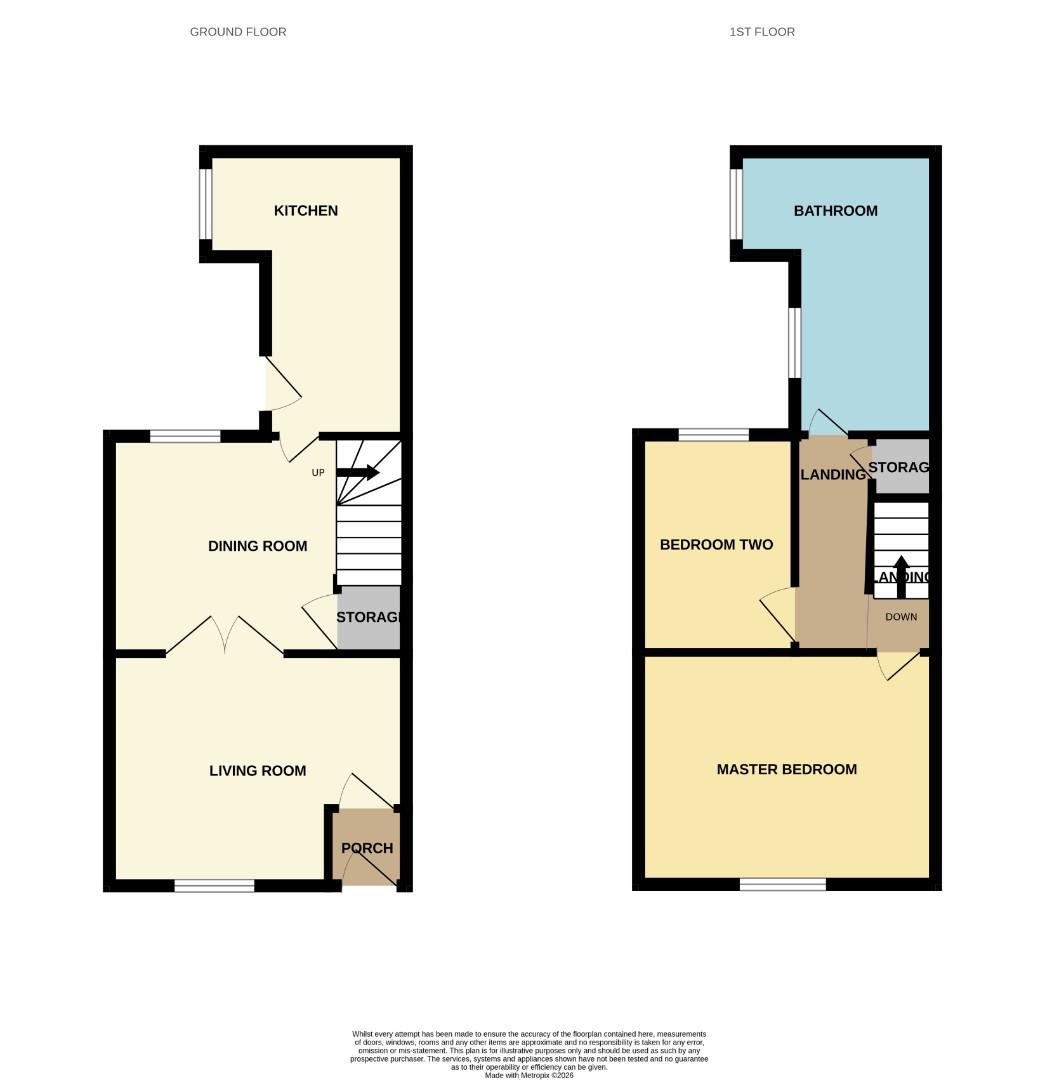 50, Surtees Street, Bishop Auckland floorplan