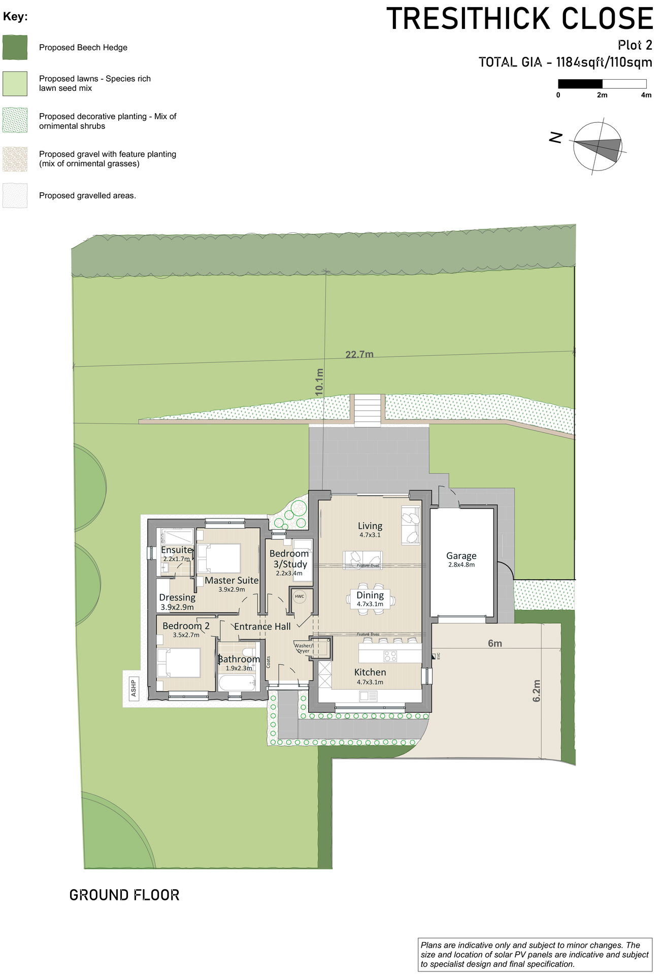 Tresithick Close - MAIN, Truro floorplan