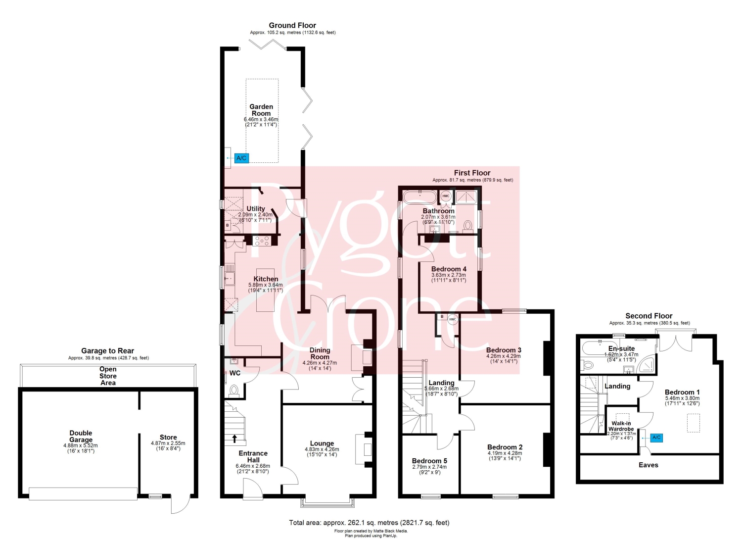 9, Spring Gardens, Spalding floorplan