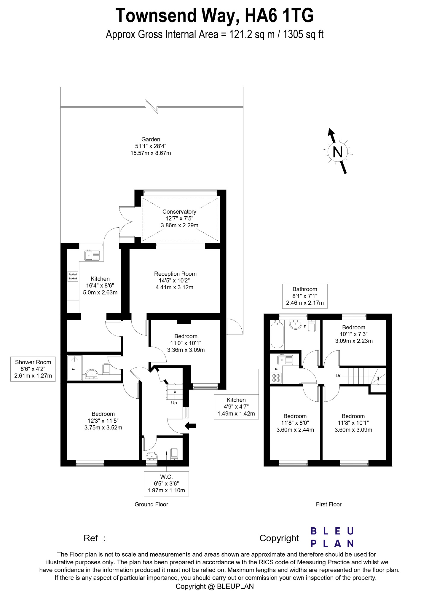 11 Townsend Way, Northwood, Greater London floorplan