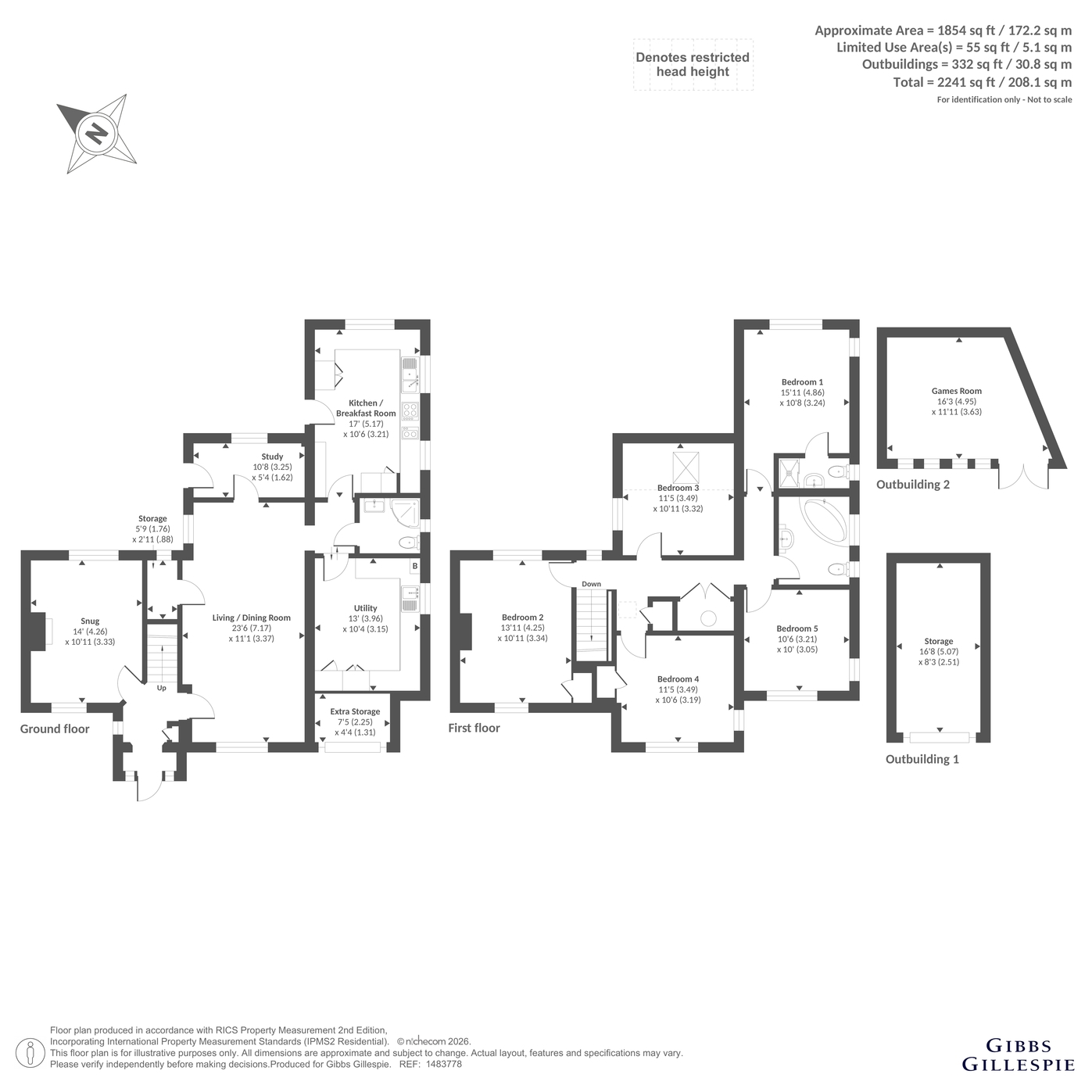35, Hillside Close, Gerrards Cross floorplan