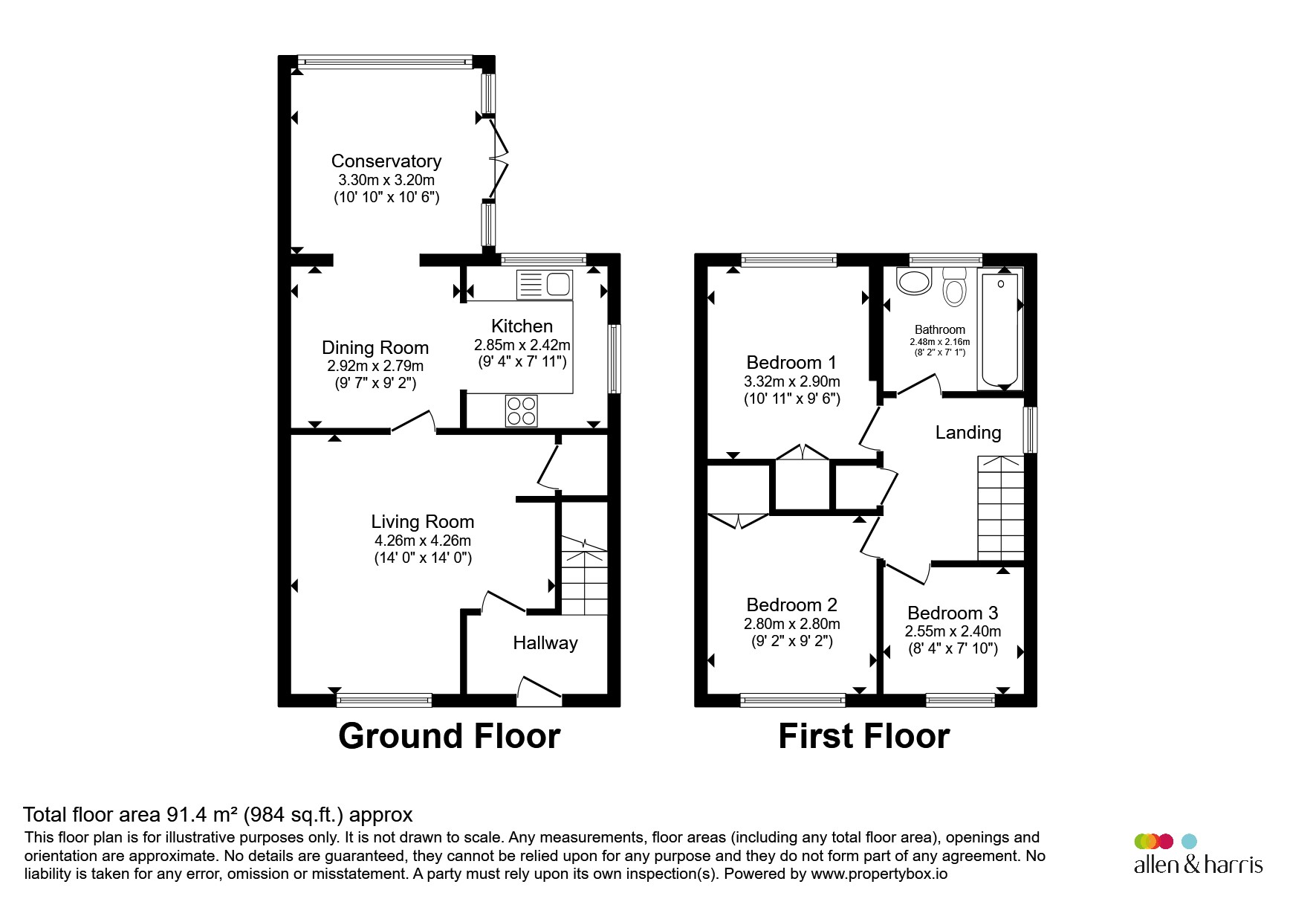 10, Wingfield, Swindon floorplan