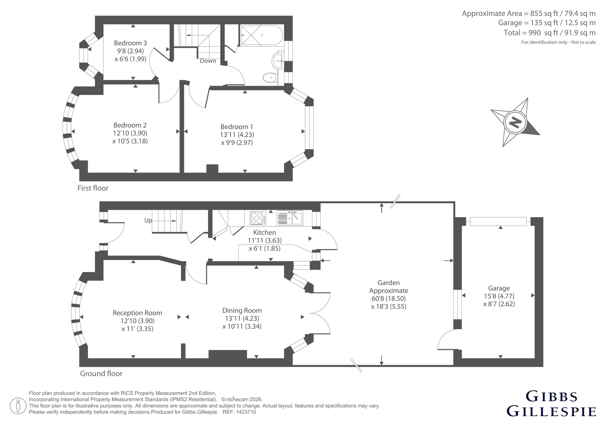 8, Jeymer Drive, Greenford floorplan