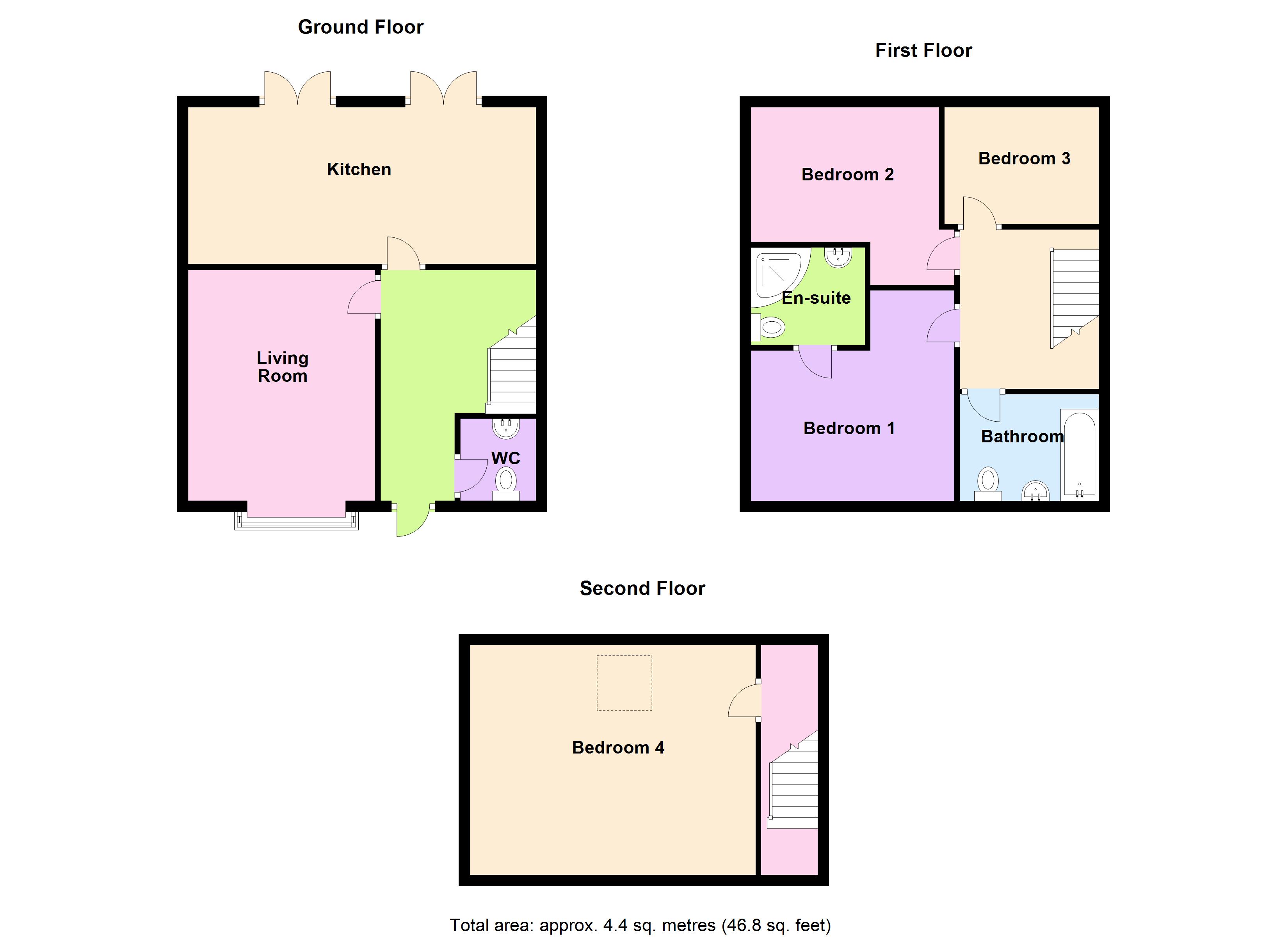 31, Wharf Crescent, Doncaster floorplan