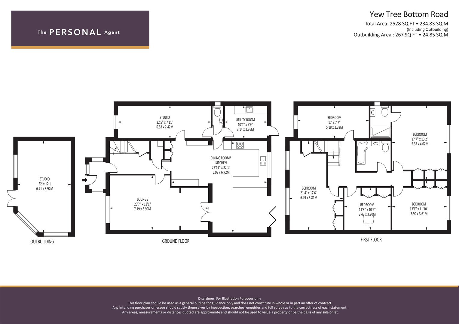 39, Yew Tree Bottom Road, Epsom Downs floorplan