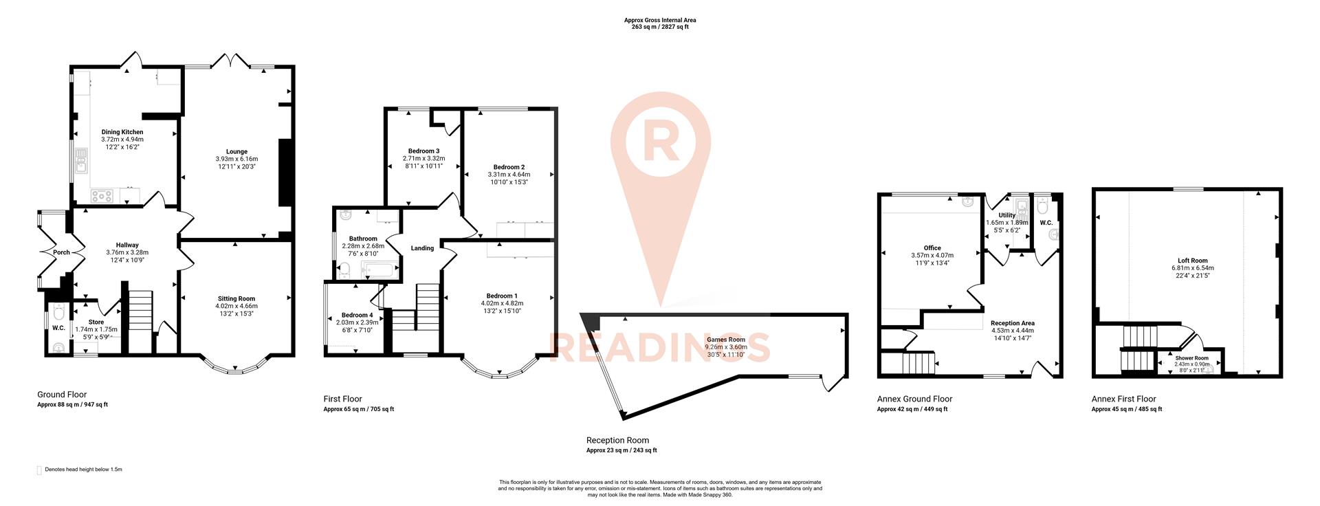 35, Uppingham Road, Leicester floorplan