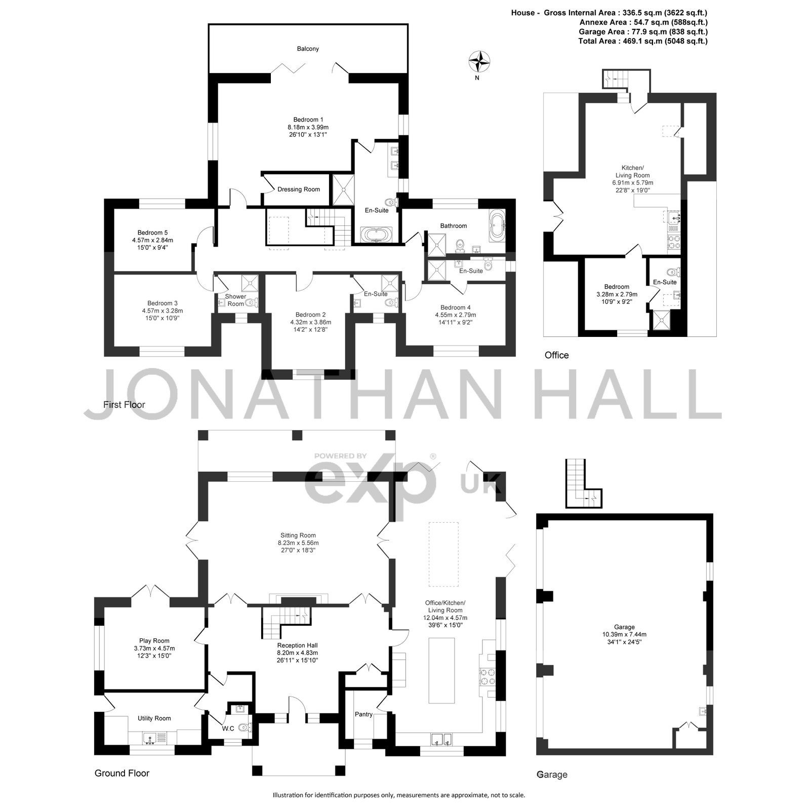 Seven Bishops, Catts Hill, Crowborough floorplan