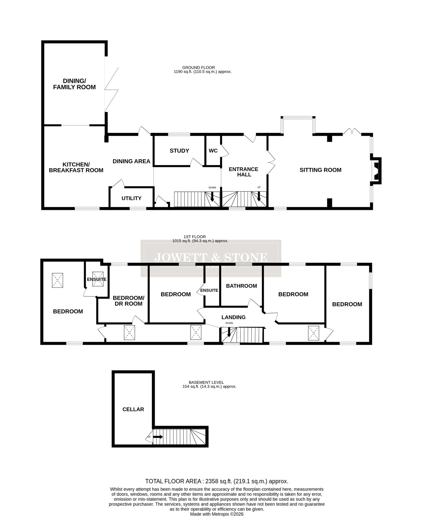 The Homestead, Northfield Road, Leicester floorplan
