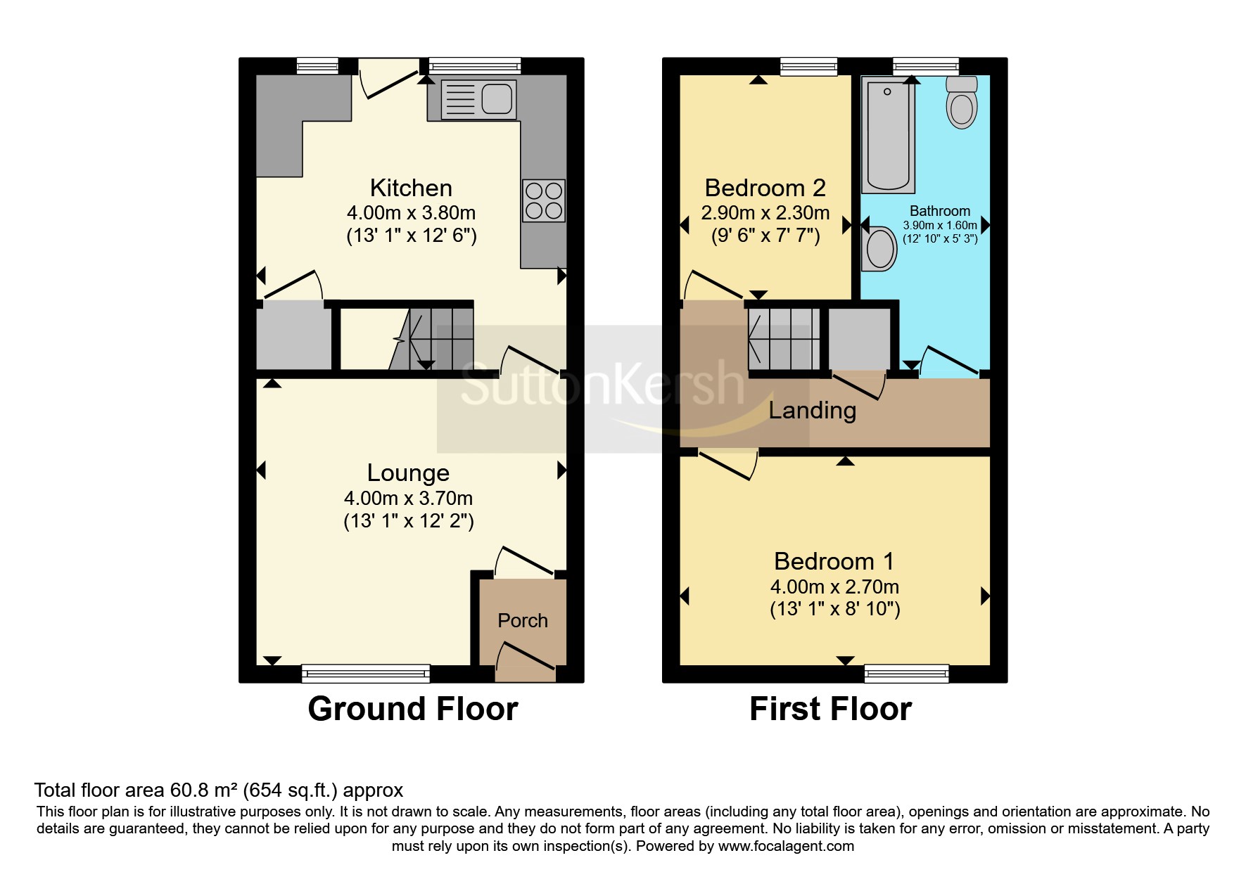 Henrietta Street, Leigh, Greater Manchester WN7, 2 bedroom terraced