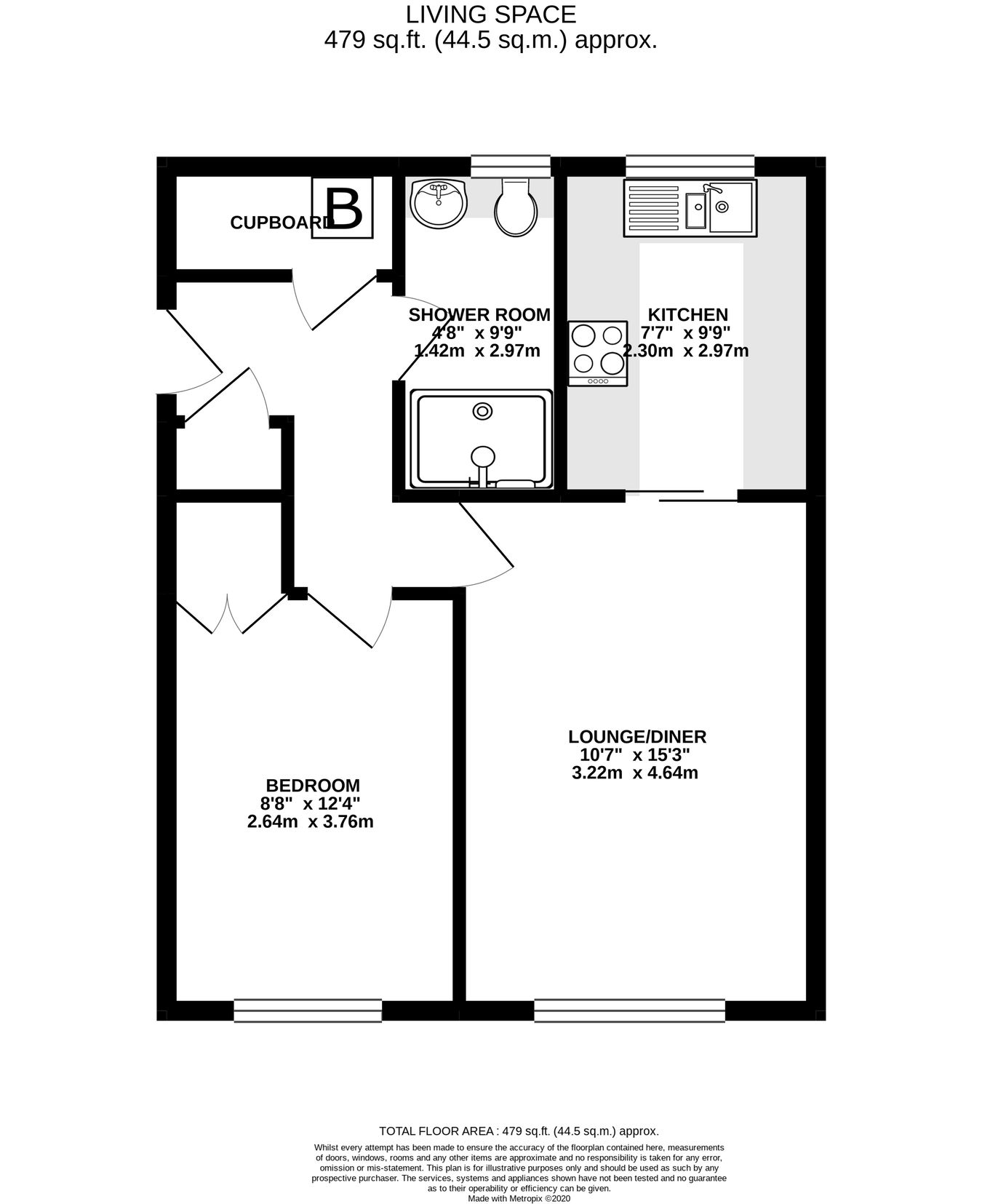 13, Parsons Close, Newbury floorplan