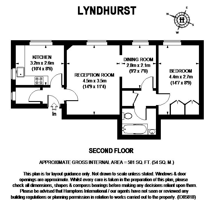 1 Bedrooms Flat to rent in Rosslyn Park Mews, Lyndhurst Road, London NW3