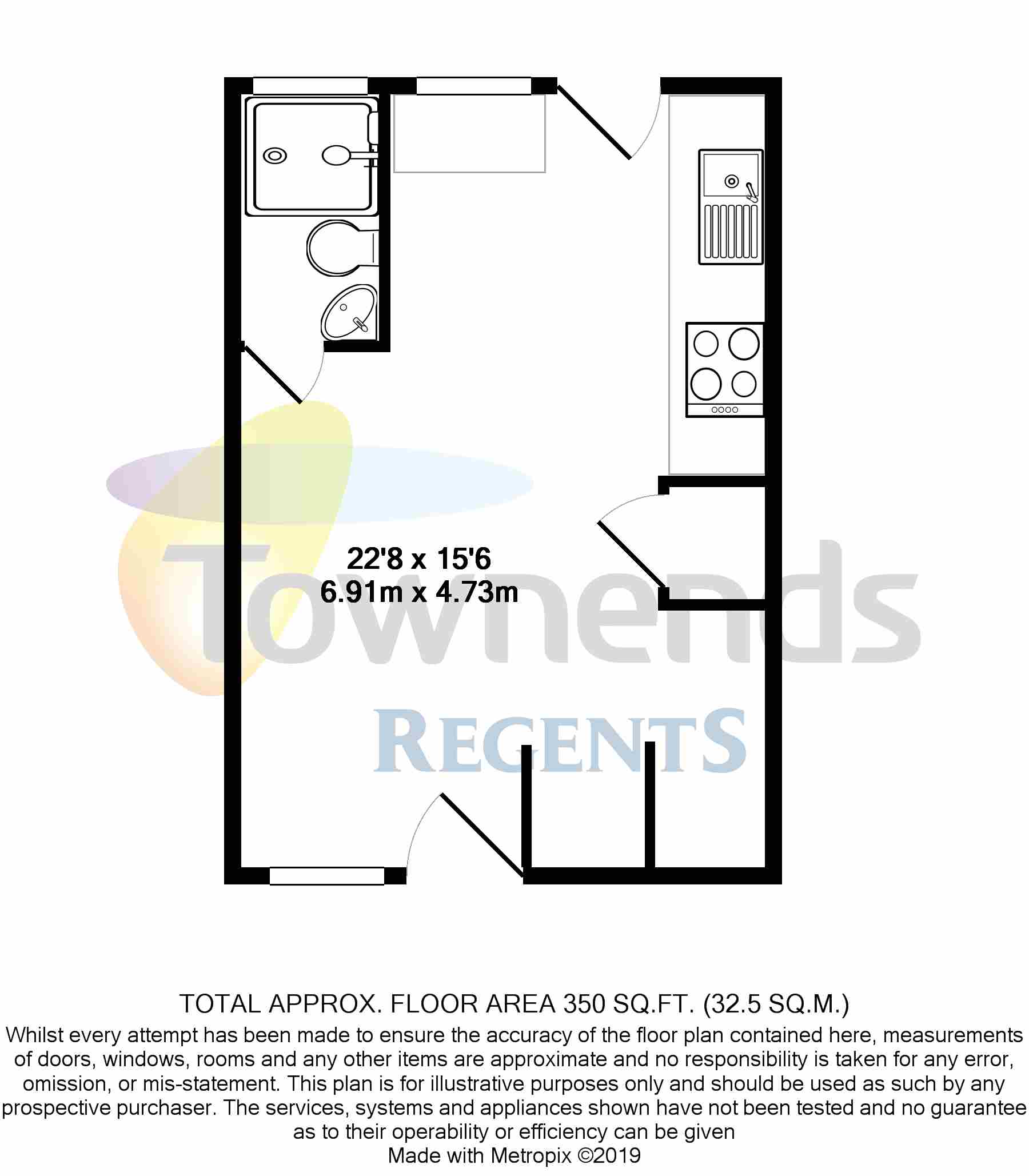 0 Bedrooms Maisonette to rent in Dolphin Court, Bremer Road, Staines, Middlesex TW18