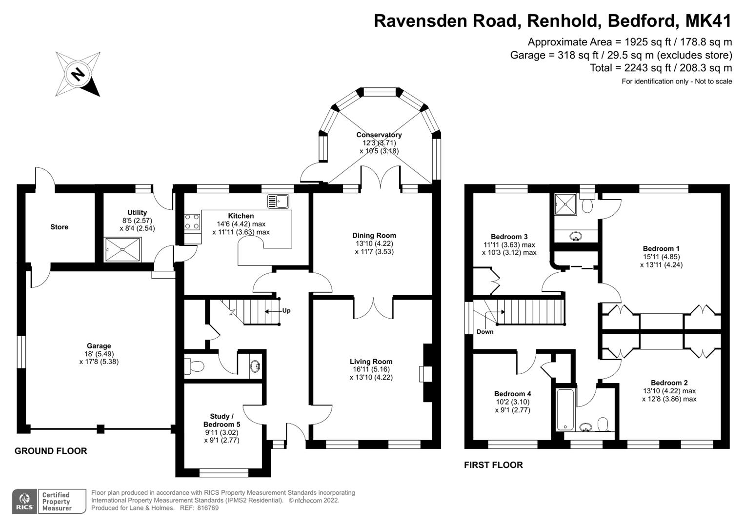 Ravensden Road, Renhold, Bedford MK41, 4 bedroom detached house for sale 60969952 PrimeLocation
