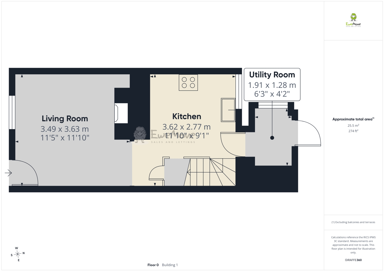 34, West Street, South Molton floorplan