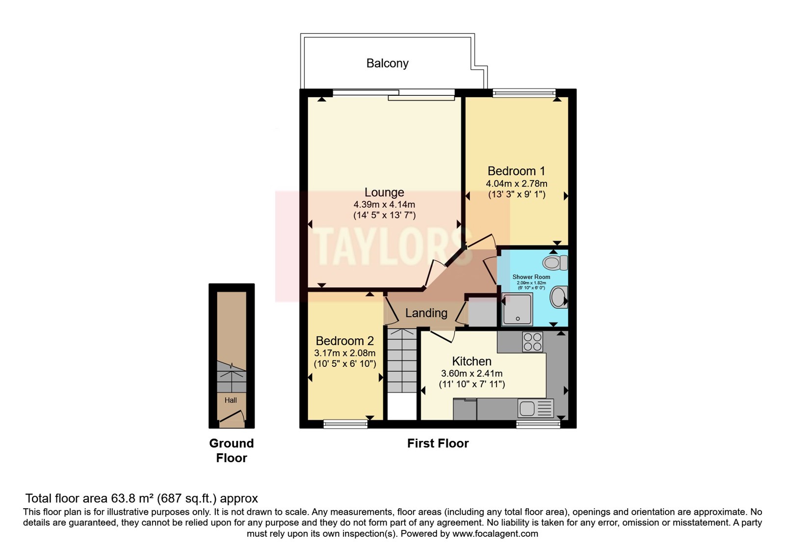 10, The Lawns, Hertfordshire floorplan