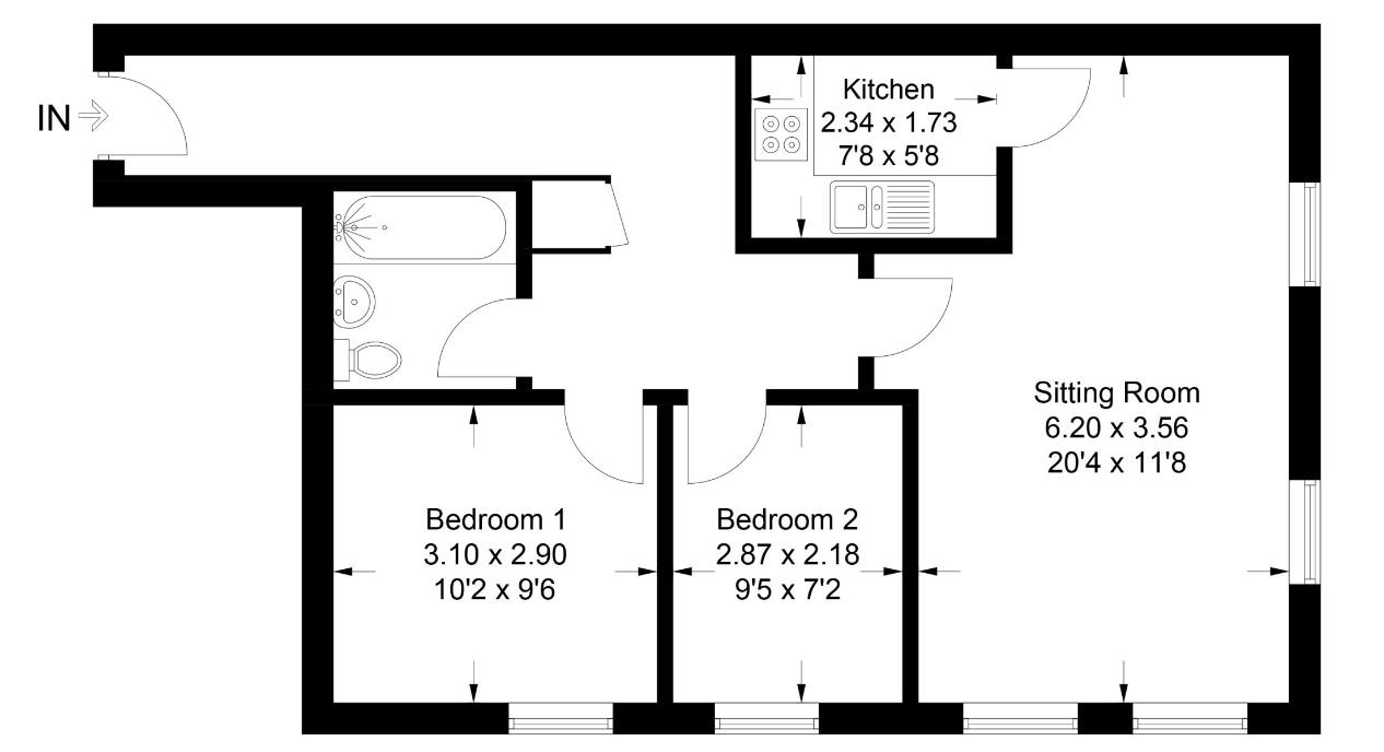 2, Longs Building, Devizes floorplan