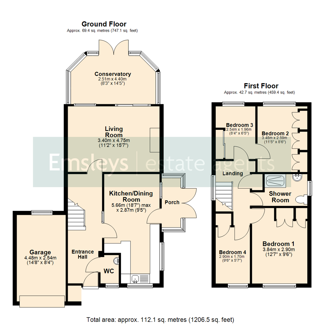 2, Oakdale Meadow, Leeds floorplan
