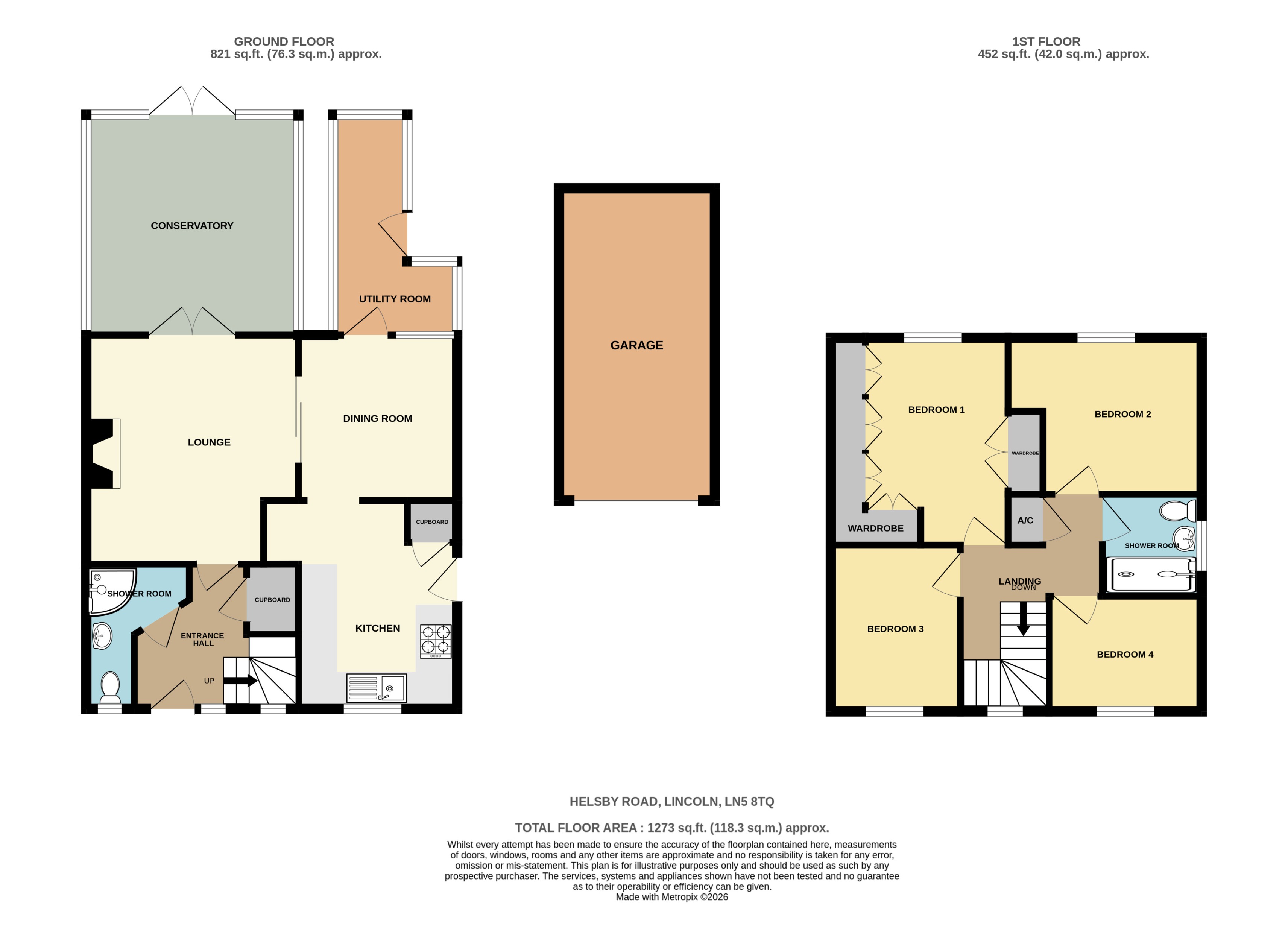 22, Helsby Road, Lincoln floorplan