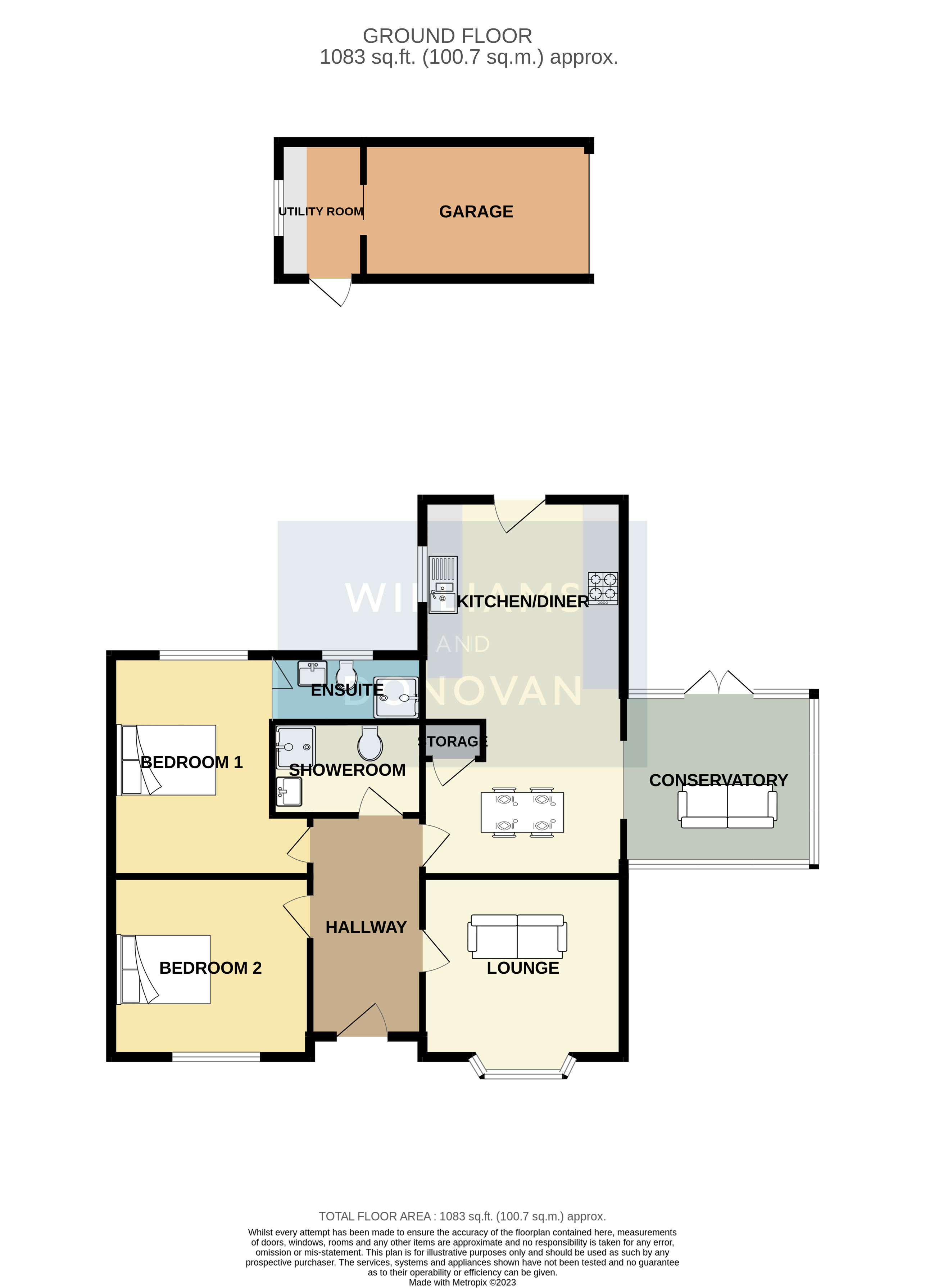 Roach Avenue, Rayleigh SS6, 2 bedroom detached bungalow for sale