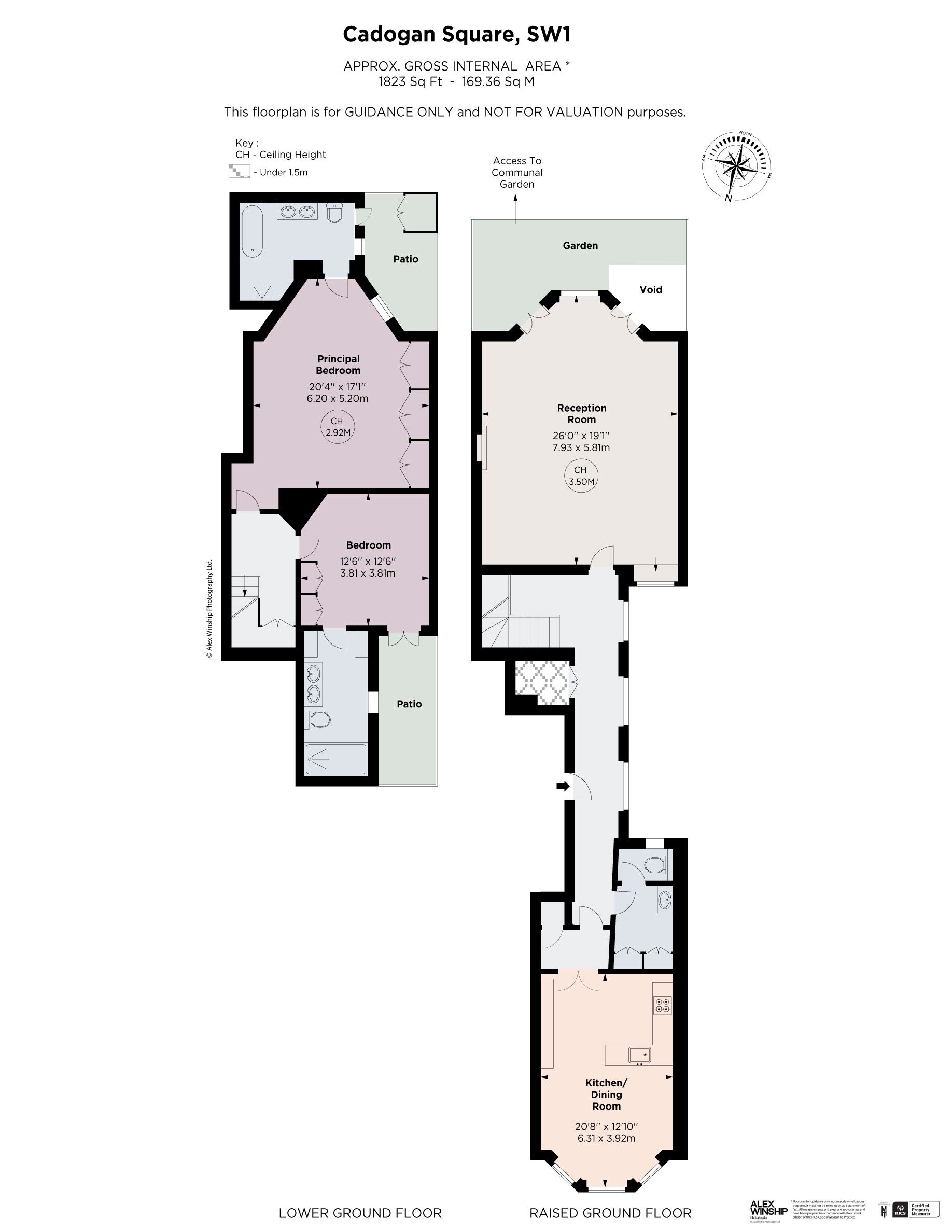 Cadogan Square, London SW1X, 2 bedroom flat for sale 62480481
