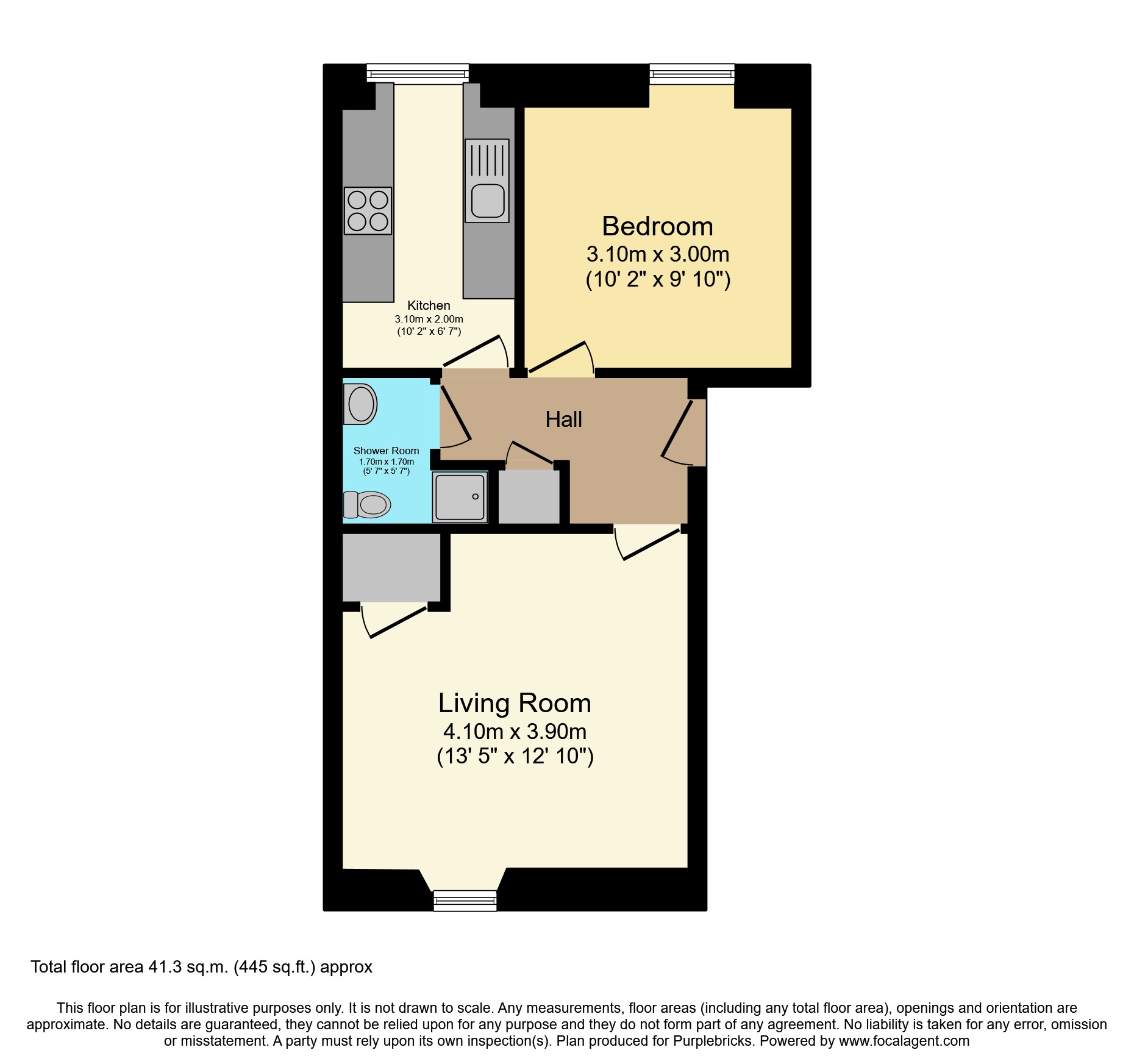 Alexandra Street, Kirkcaldy KY1, 1 bedroom flat for sale 61864599