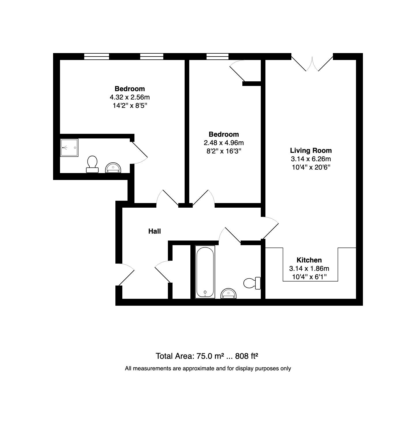2 Bedrooms Flat for sale in Warrington Street, Stalybridge SK15