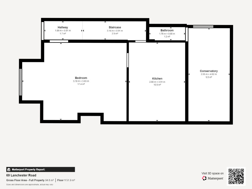 69, Lanchester Road, Birmingham floorplan
