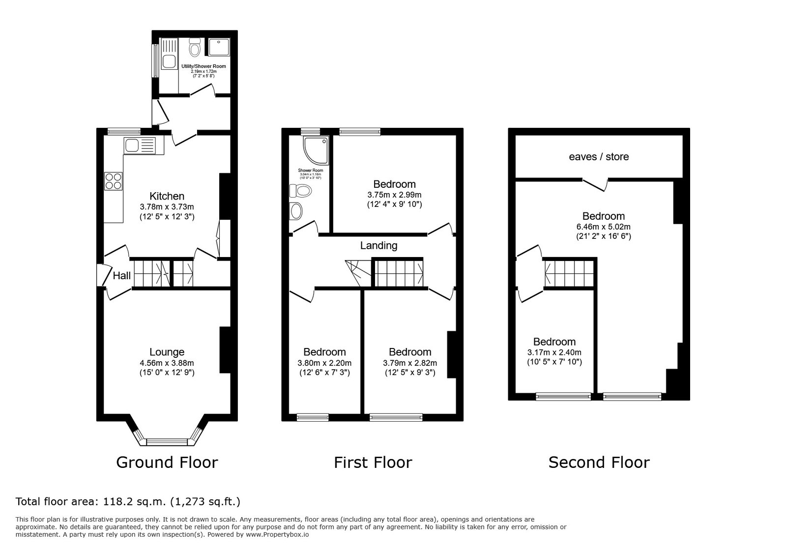 36, Sharrow Street, Sheffield floorplan