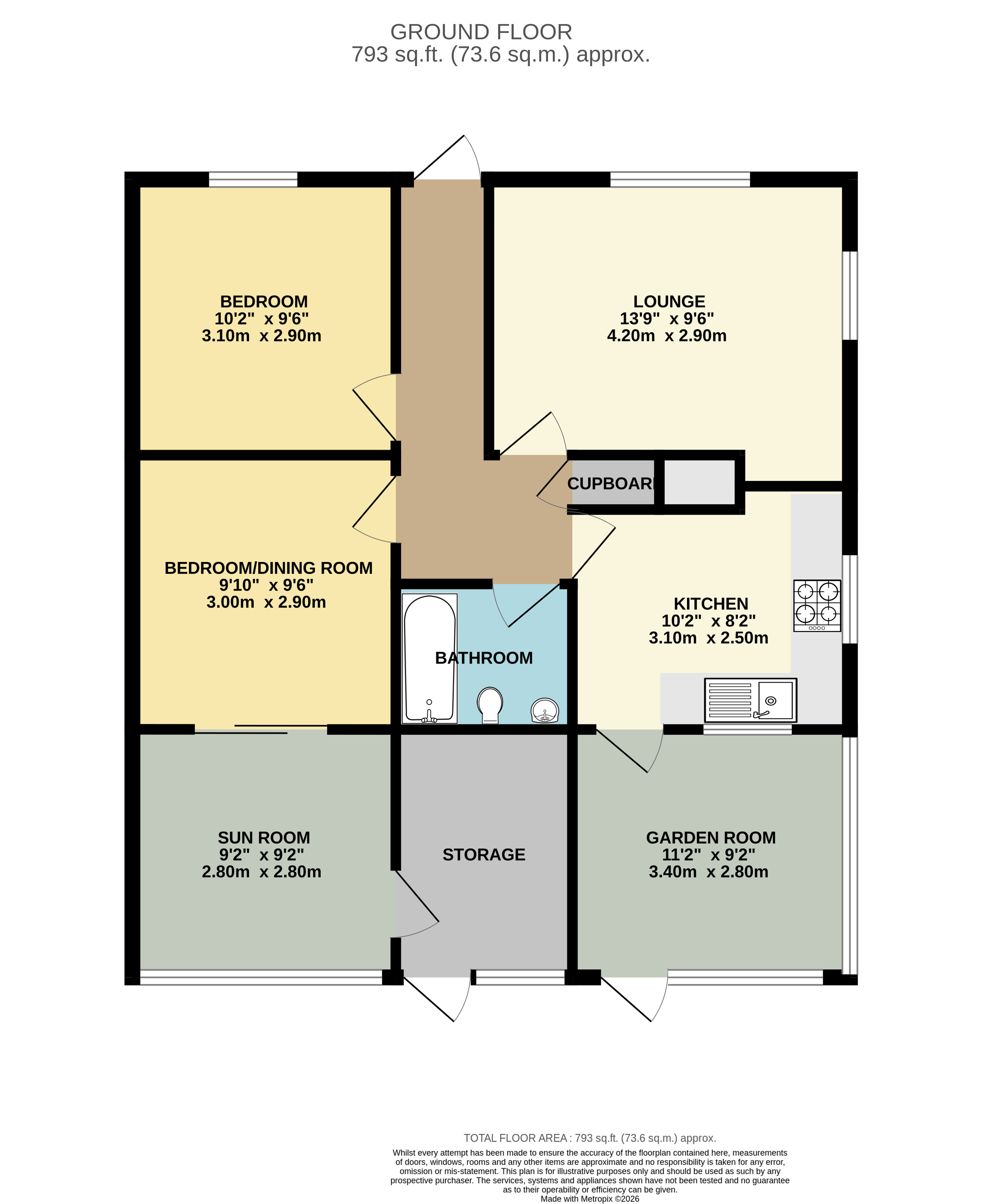 Henniker Road, Ipswich floorplan