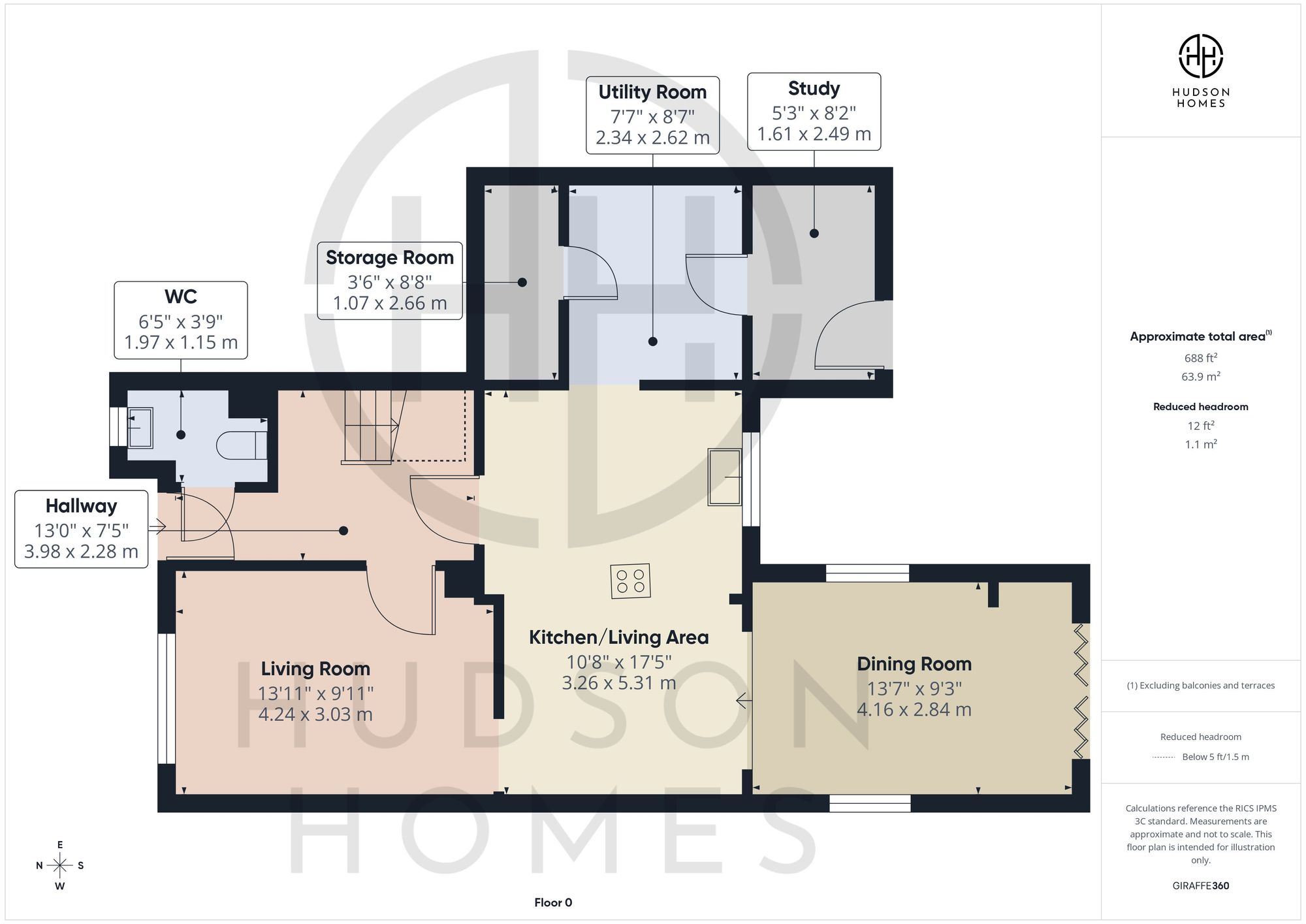 47 Baird Close, Peterborough floorplan